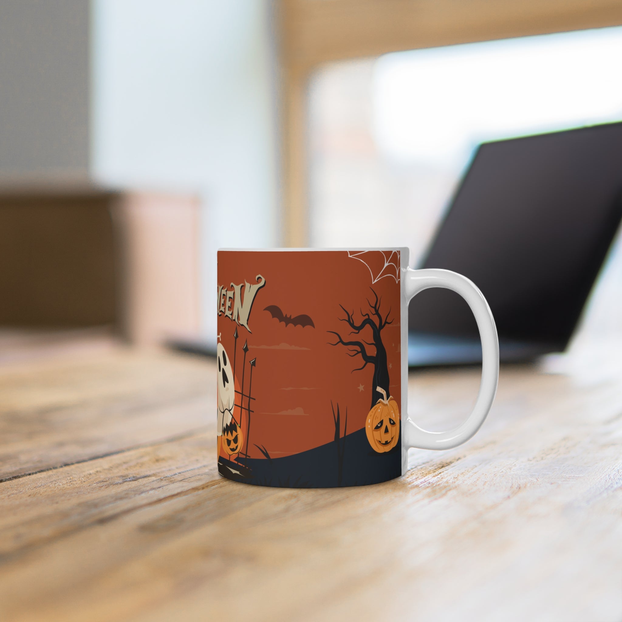 Happy Halloween with Pumpkin | Ceramic Mug