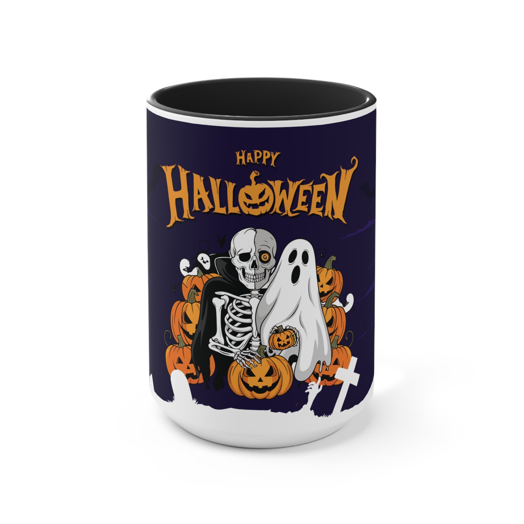 Halloween is Better with Skeleton | Accent Mugs