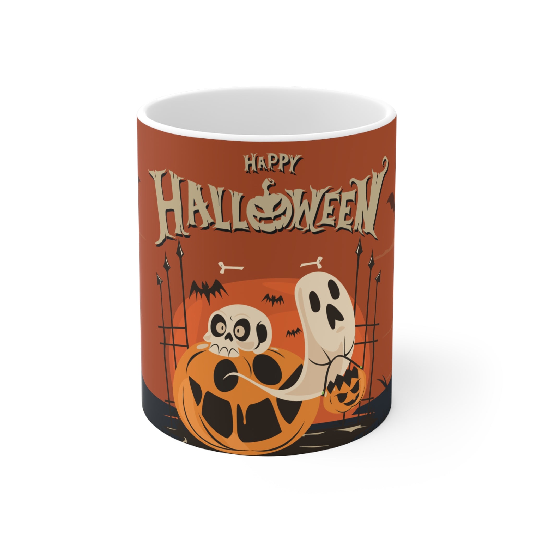 Happy Halloween with Pumpkin | Ceramic Mug