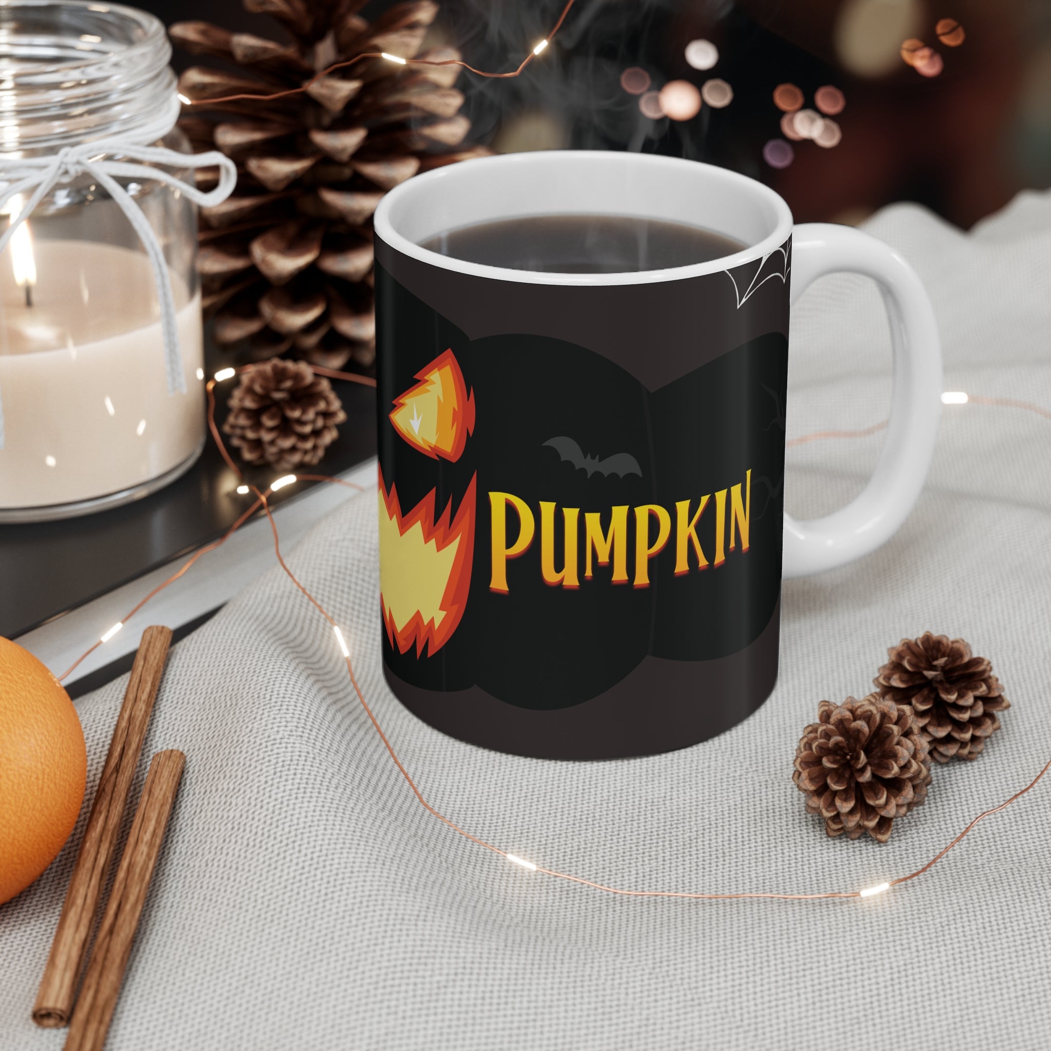 Spooky Pumpkin | Perfect Decor for Halloween Fun | Mug
