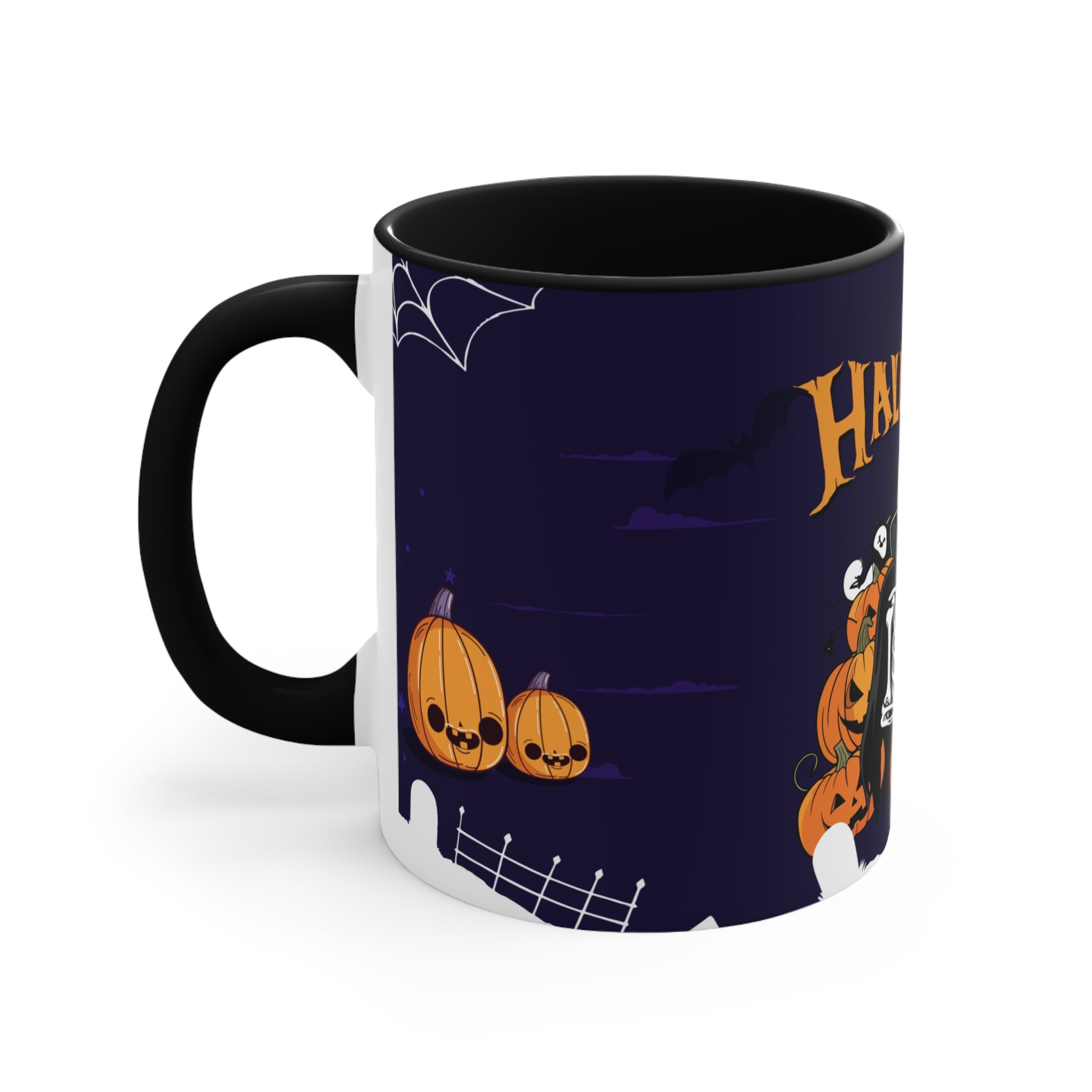 Halloween is Better with Skeleton | Colorful Accent Mugs