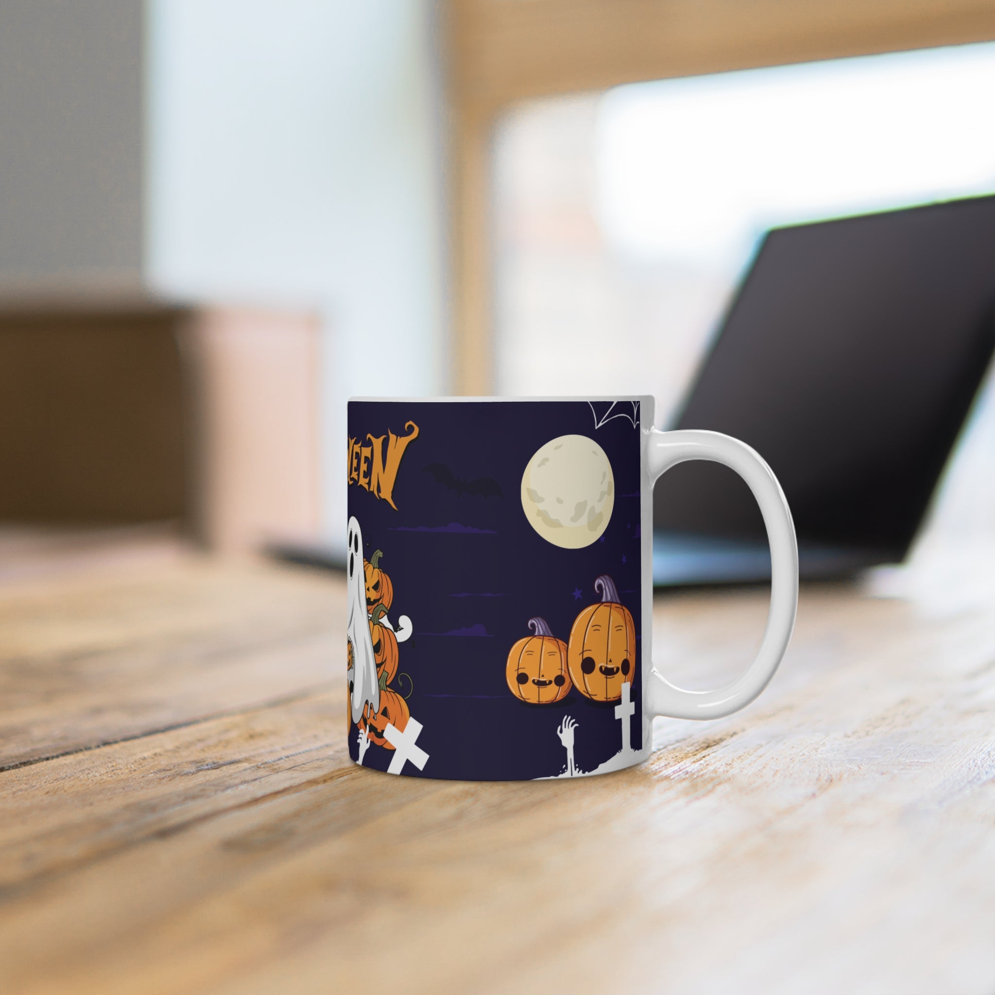 Halloween is Better with Skeleton | Ceramic Mug