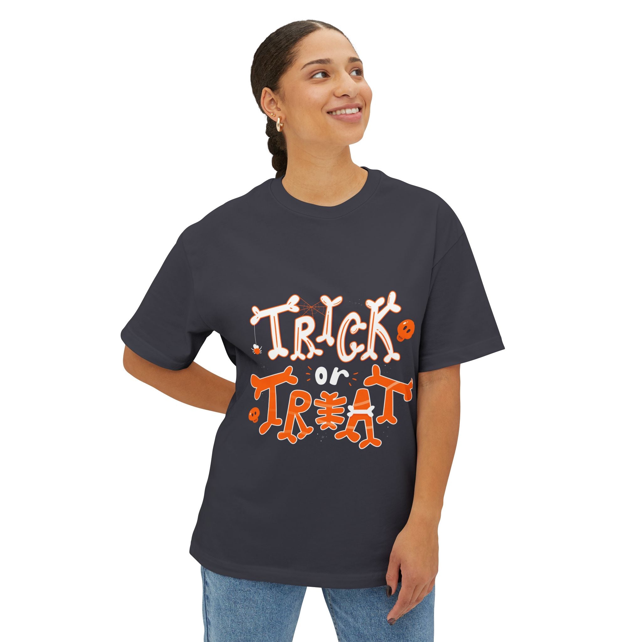 Trick or Treat | Unisex Oversized Boxy Tee