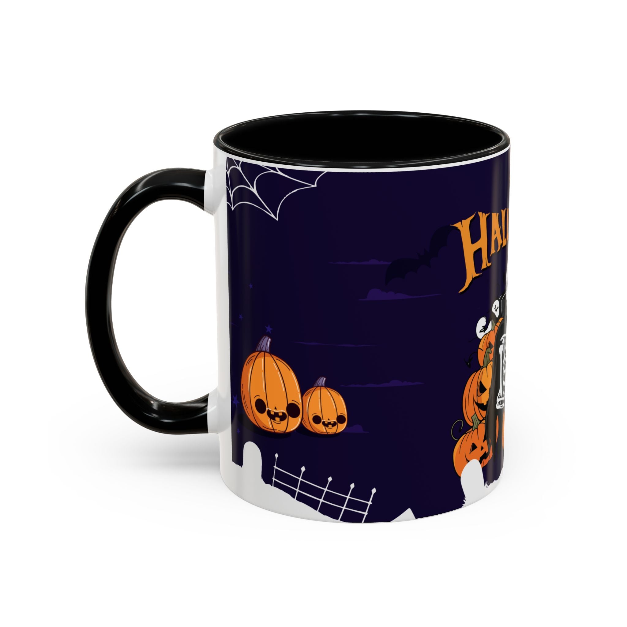Halloween is Better with Skeleton | Accent Coffee Mug