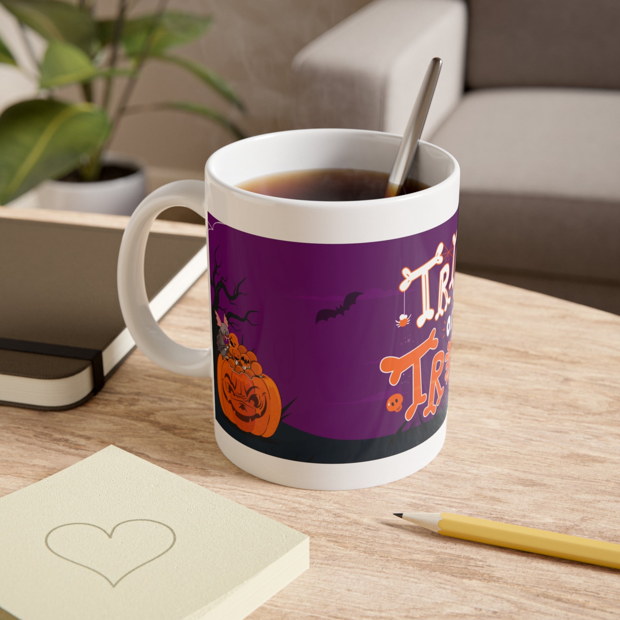 Trick or Treat | White Ceramic Mug