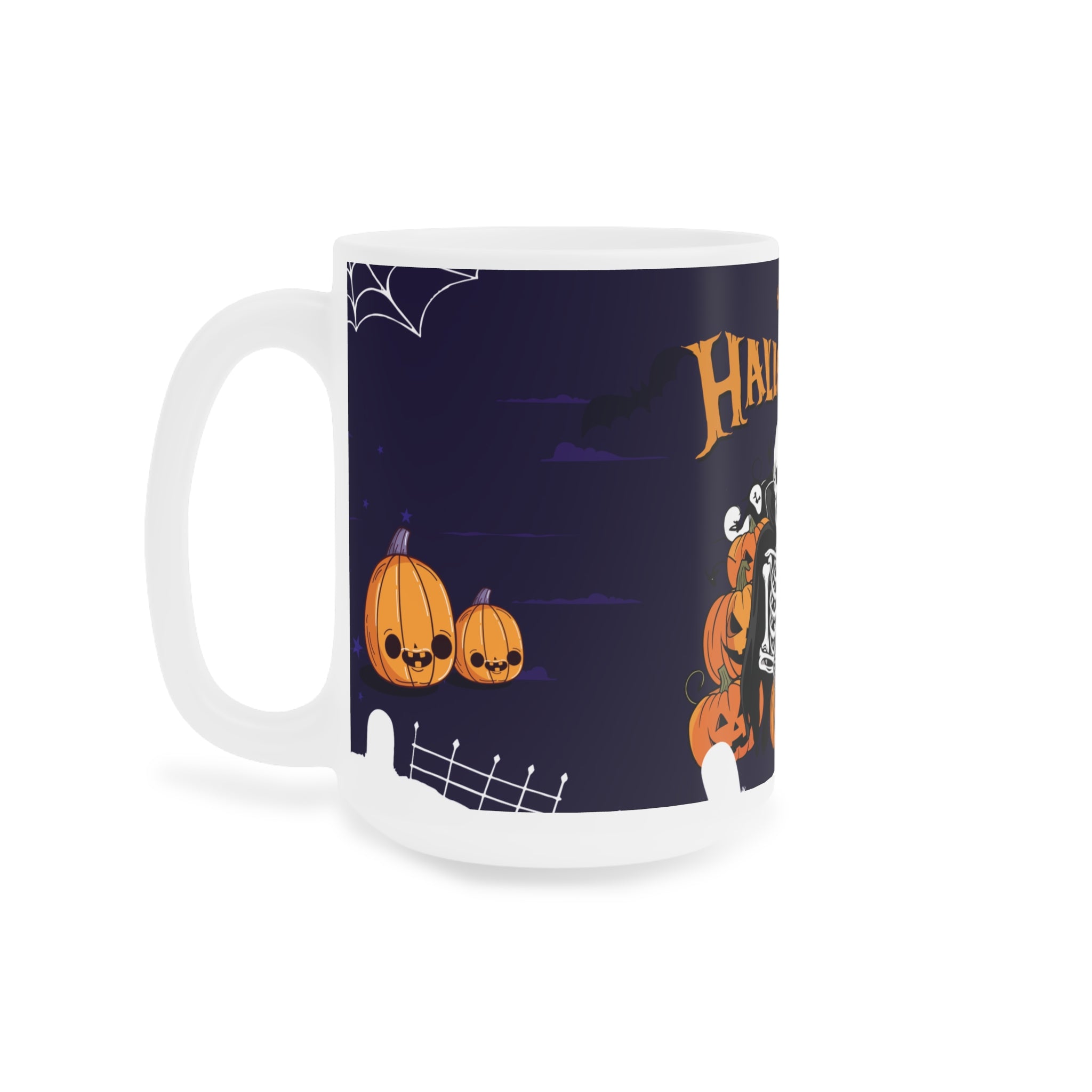 Halloween is Better with Skeleton | Ceramic Mugs