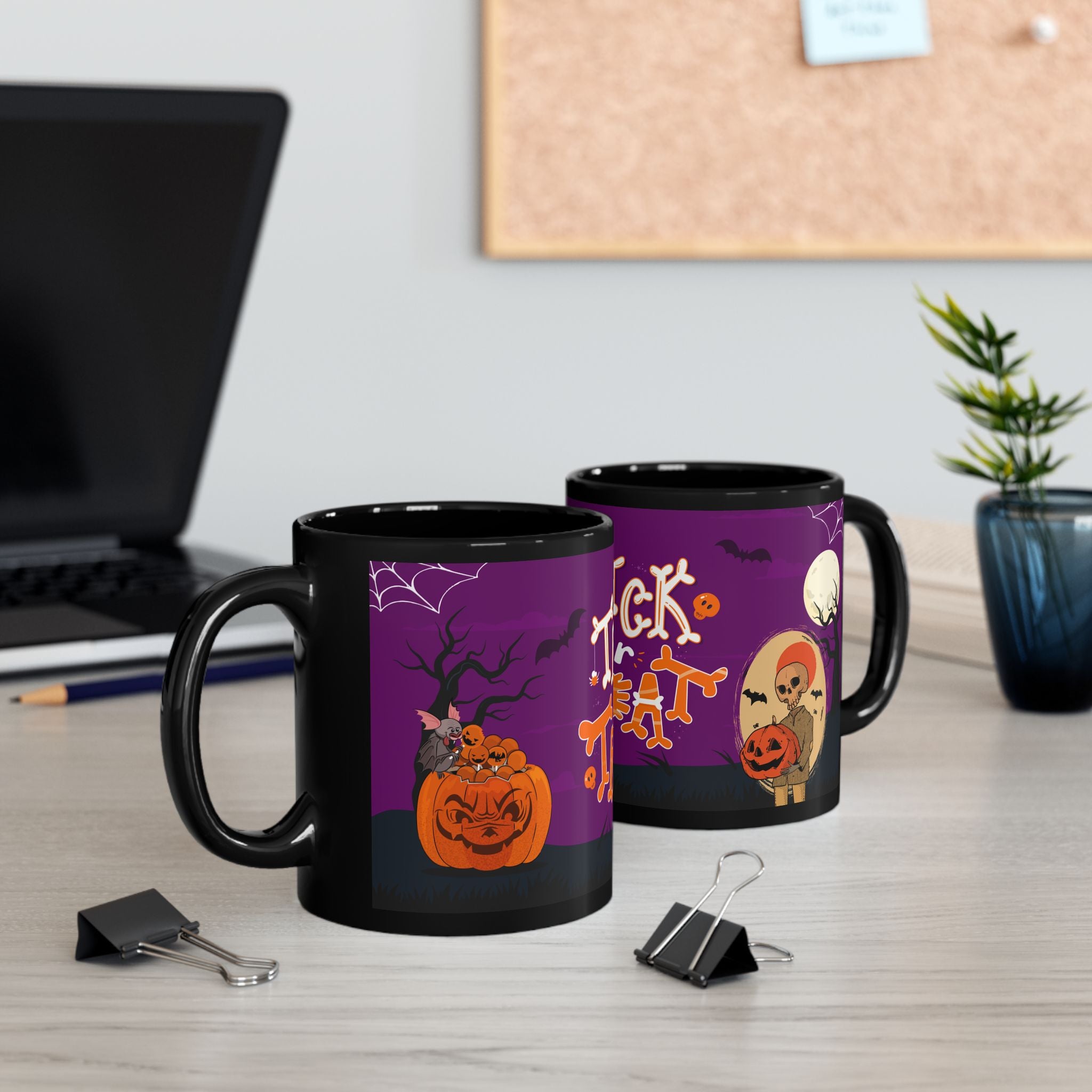 Trick or Treat | Black Mug