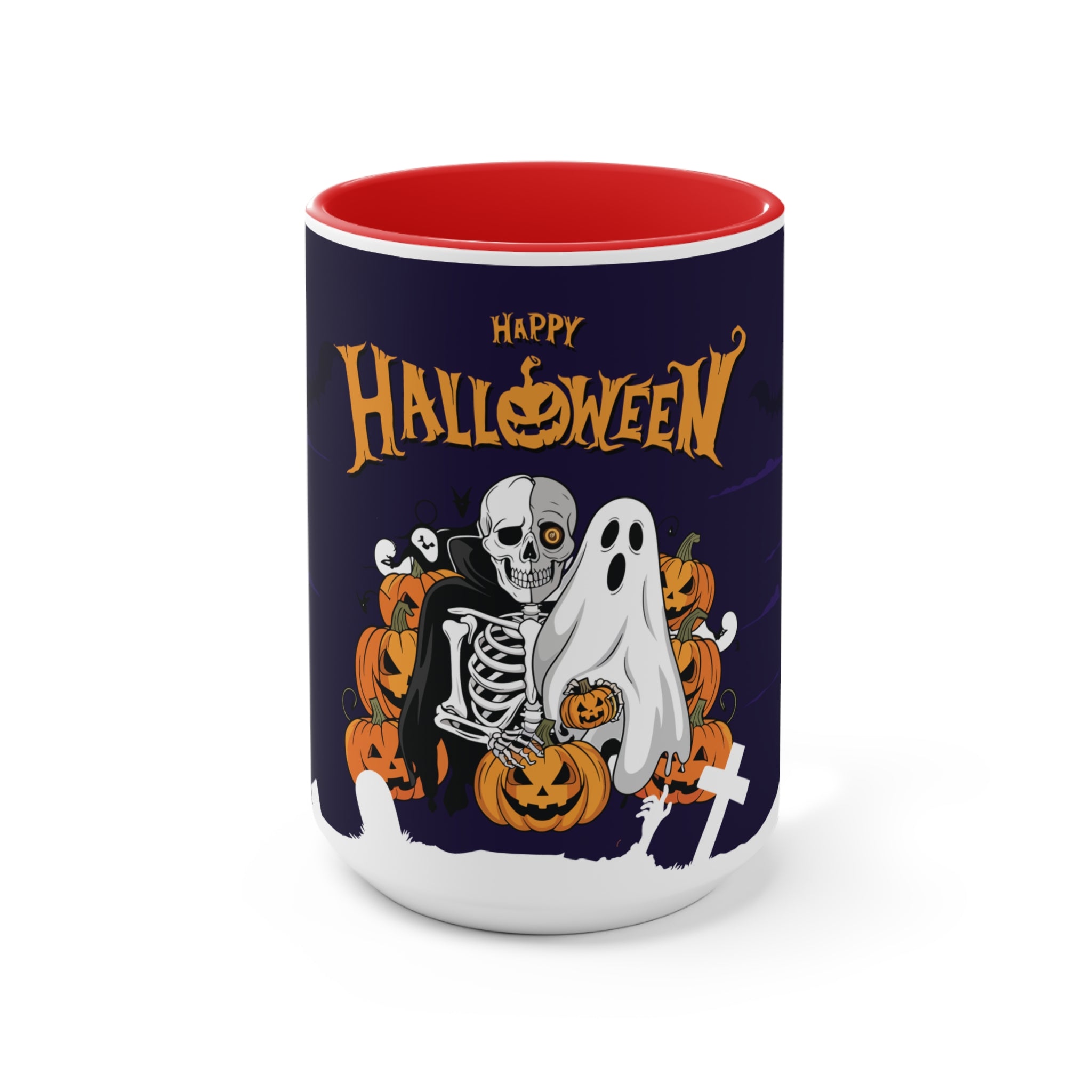 Halloween is Better with Skeleton | Accent Mugs