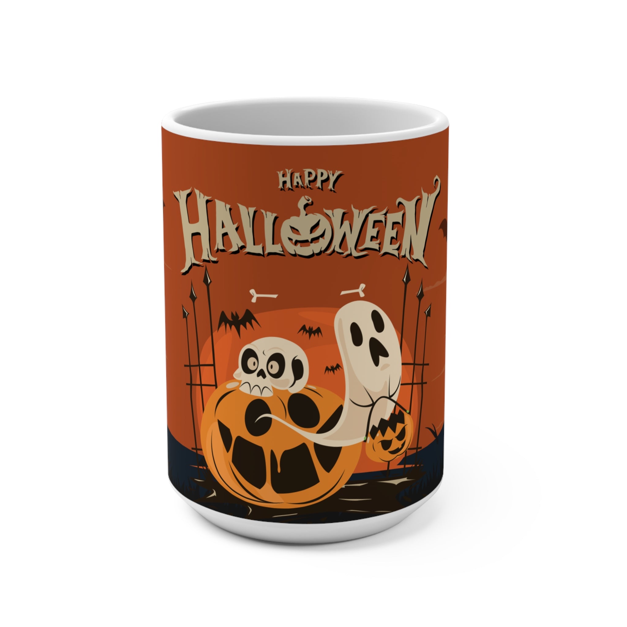Happy Halloween with Pumpkin | Mug