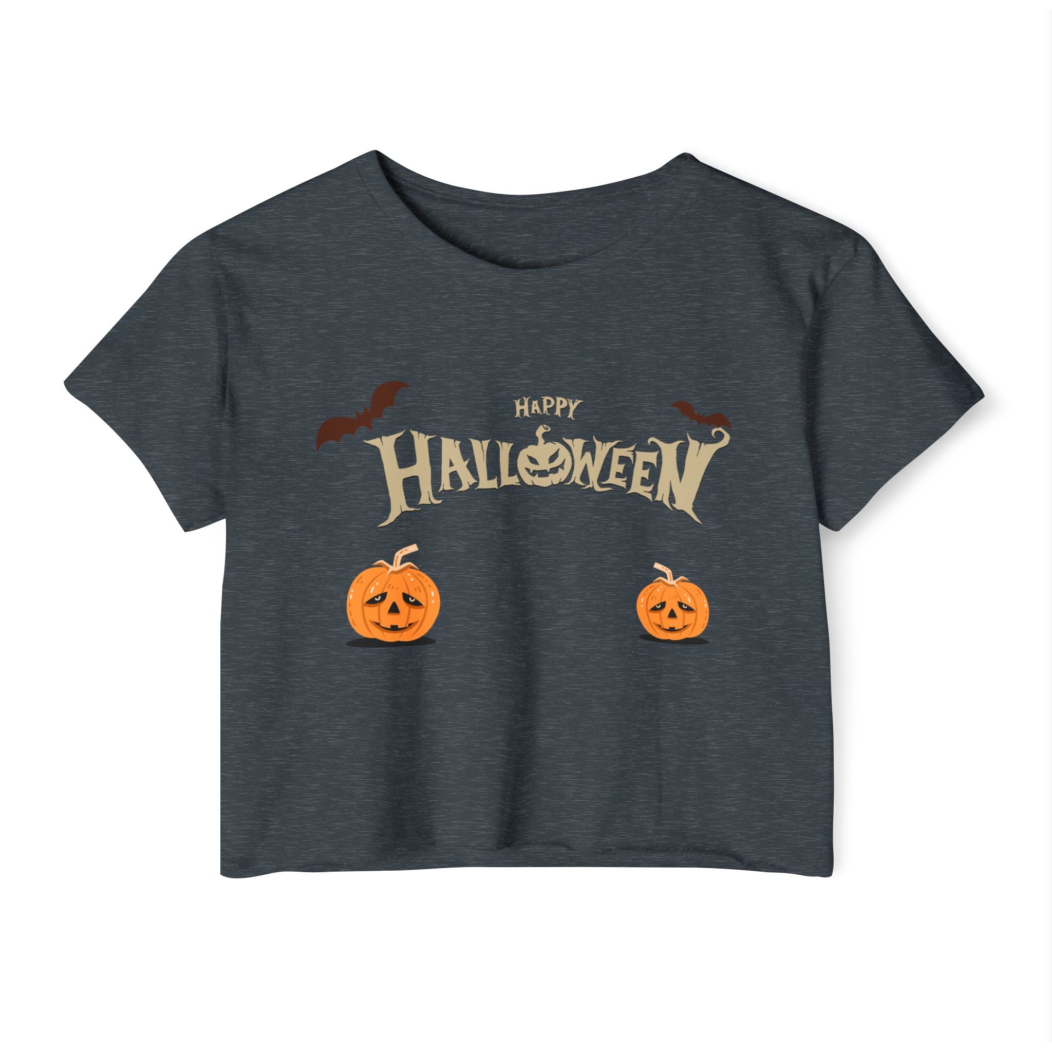 Happy Halloween with Cats | Women's Festival Crop Top