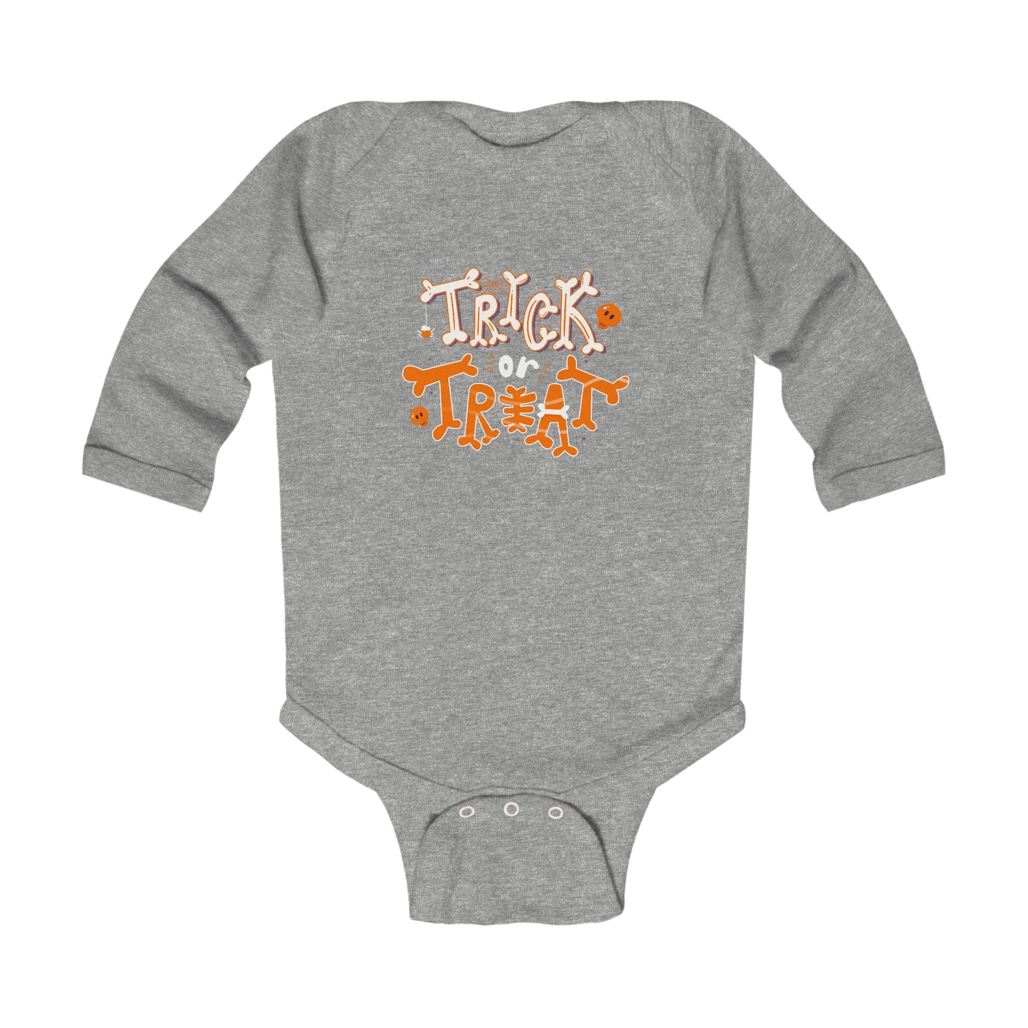 Halloween Trick or Treat with Cats | Infant Long Sleeve Bodysuit