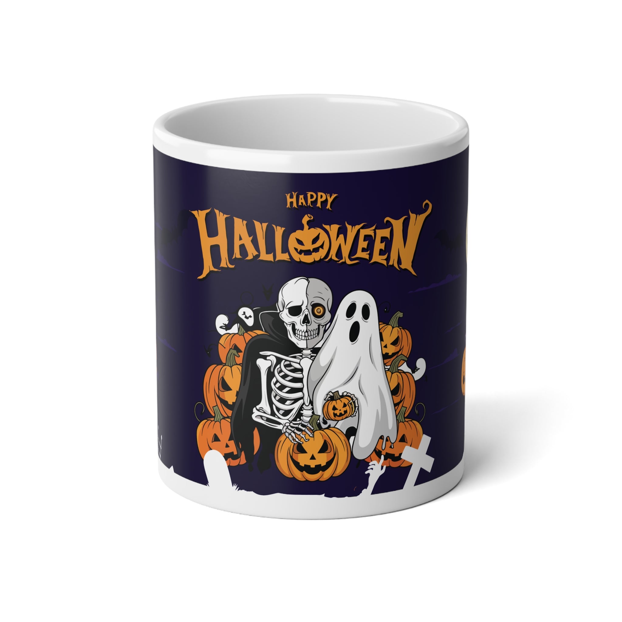 Halloween is Better with Skeleton | Jumbo Mug
