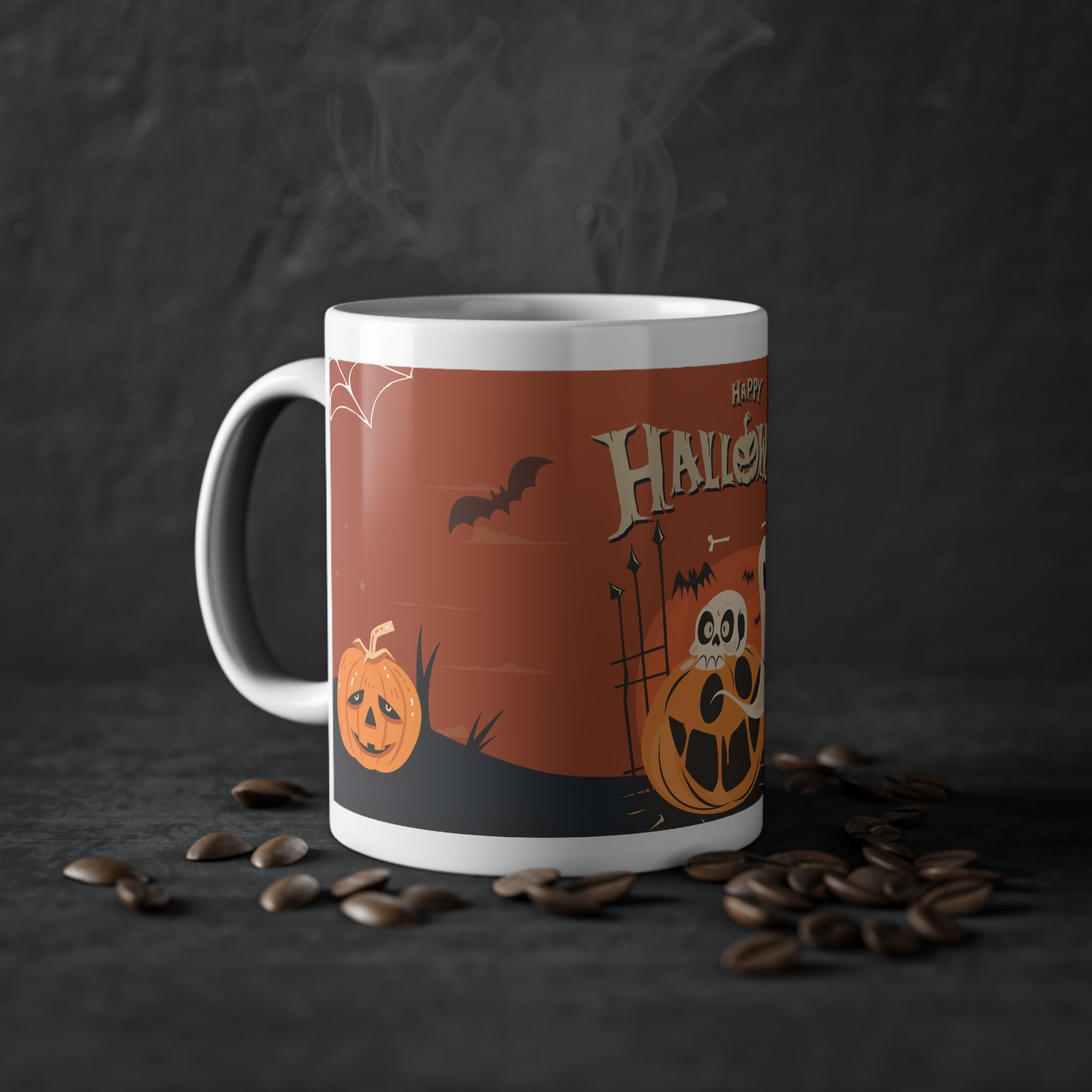 Happy Halloween with Pumpkin | Standard Mug