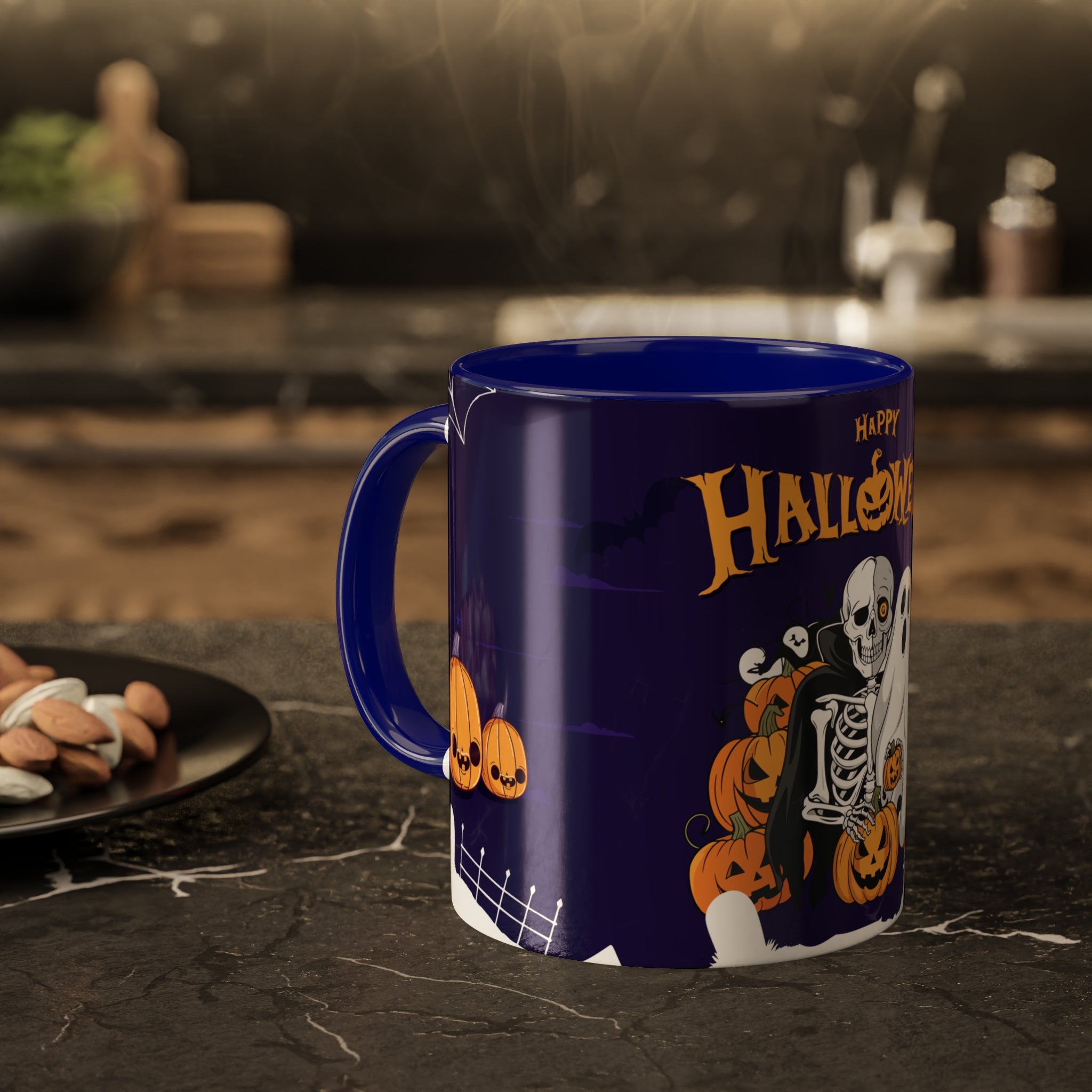Halloween is Better with Skeleton | Colorful Mugs