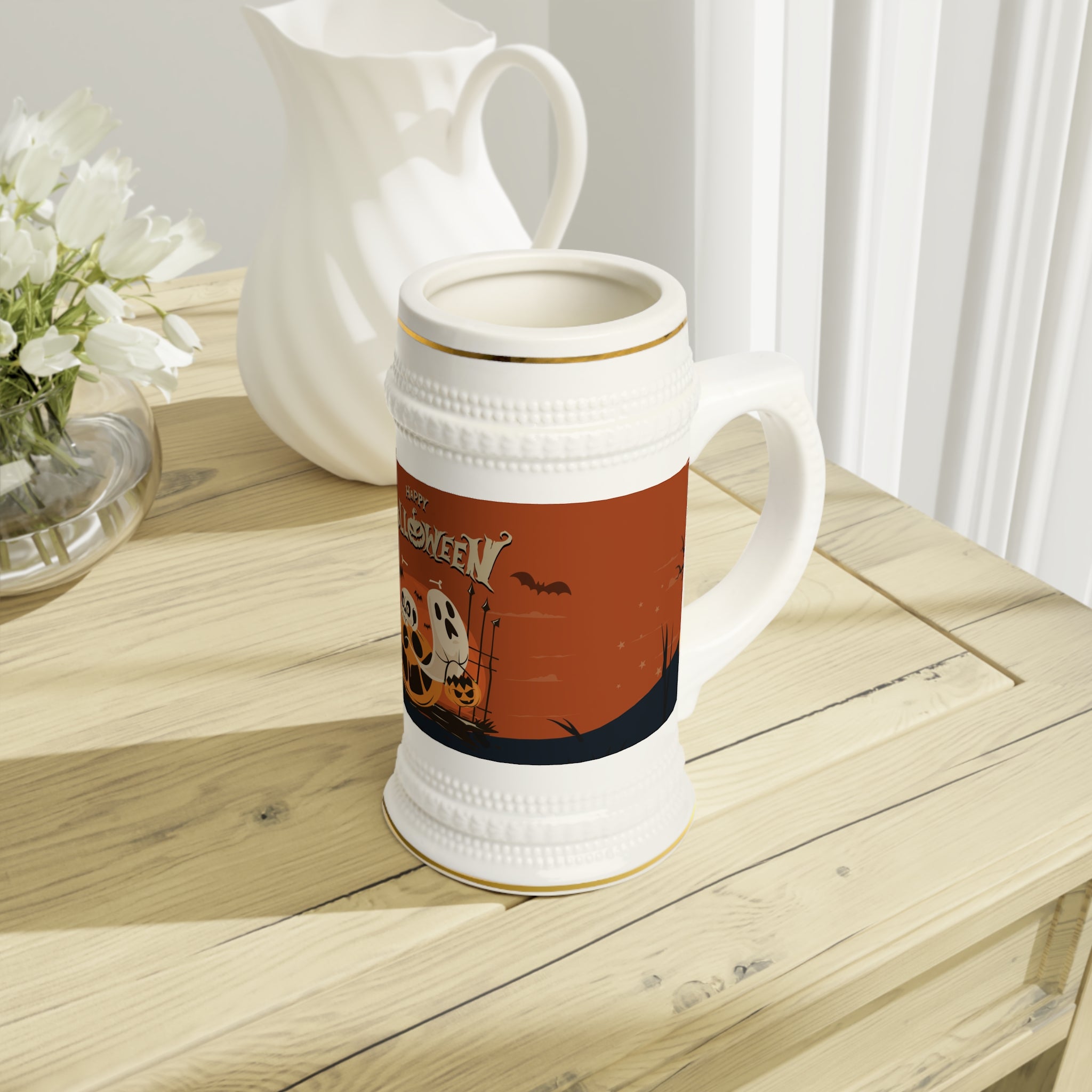 Happy Halloween with Pumpkin | Stein Mug