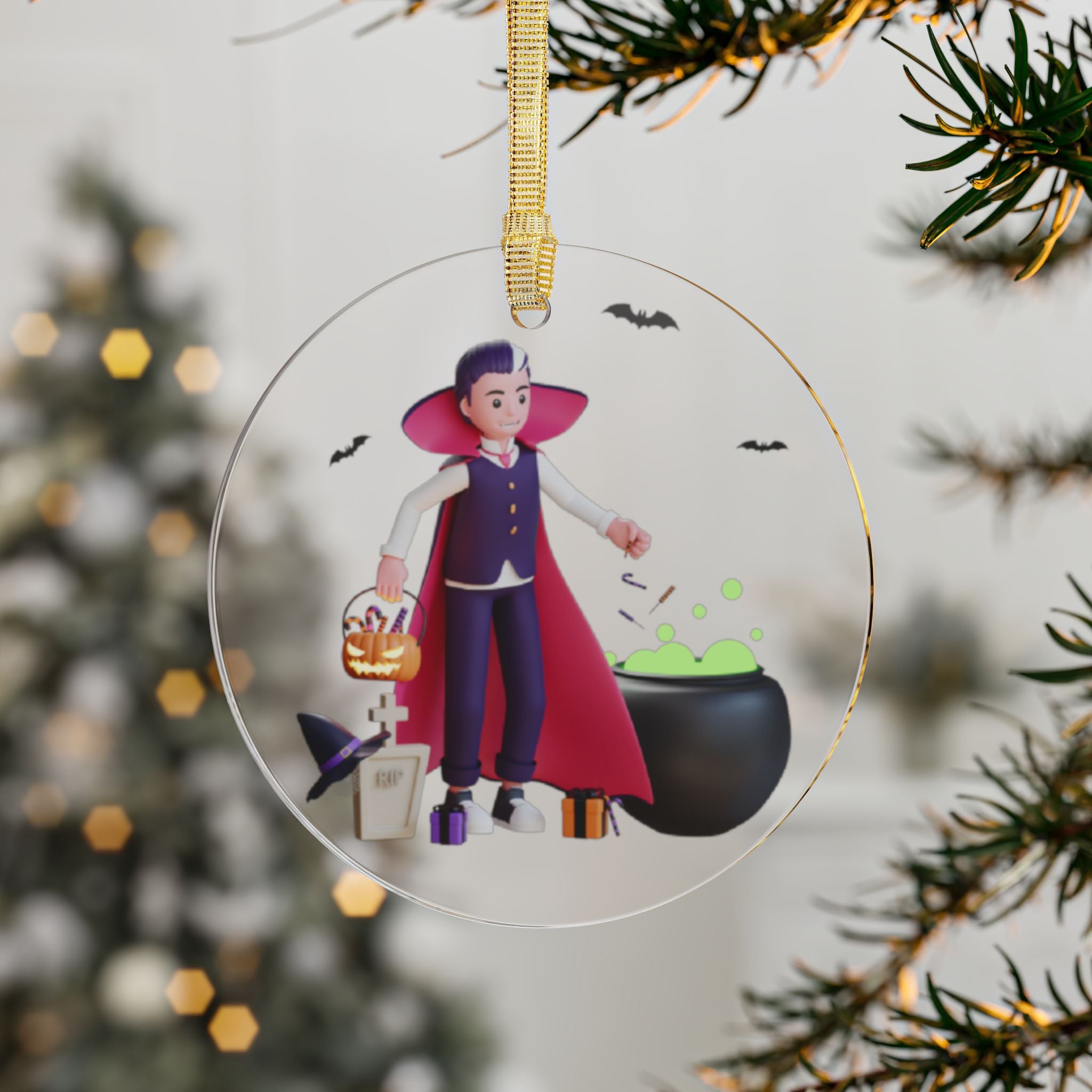 Halloween Vampire’s Potion and Candy | Acrylic Ornaments