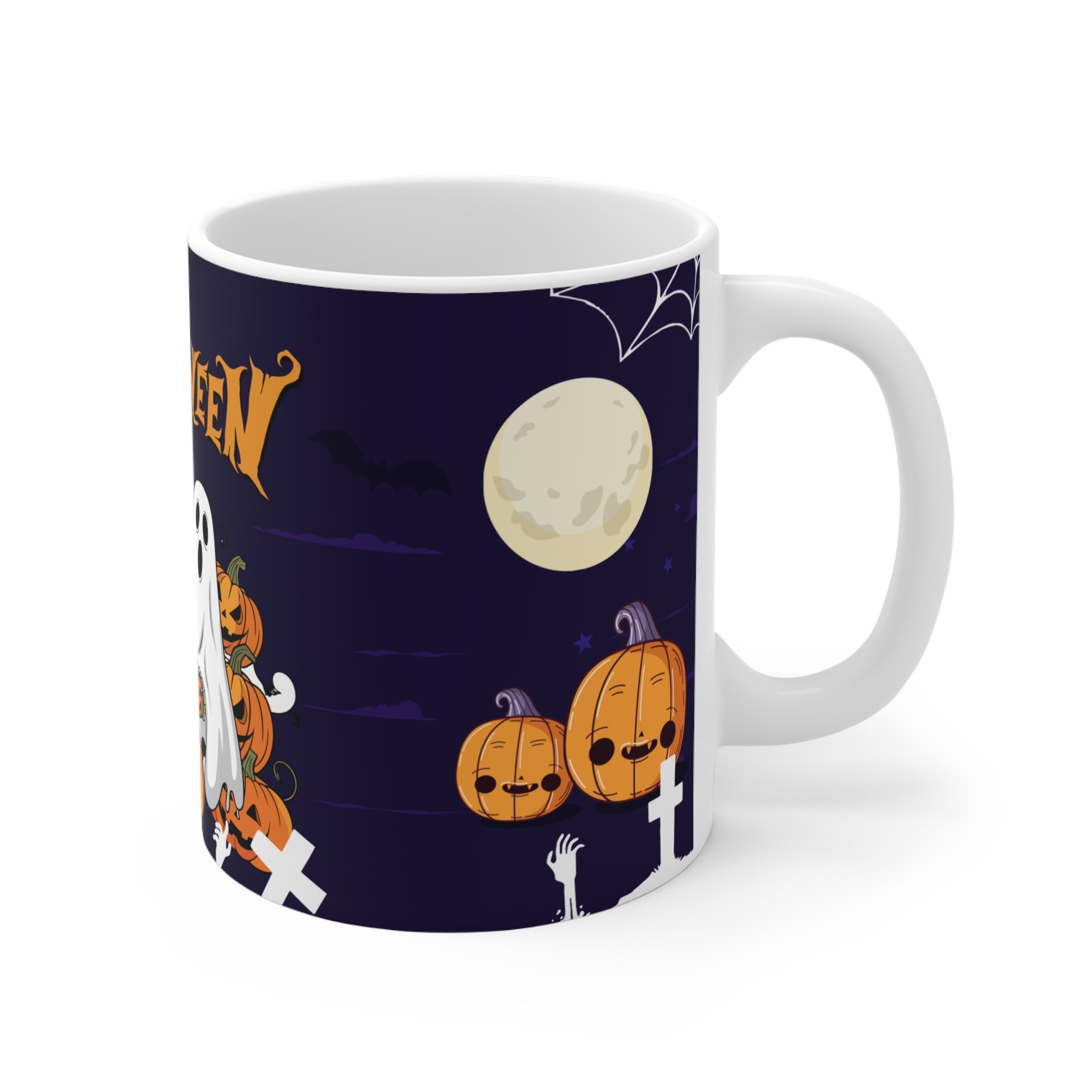 Halloween is Better with Skeleton | Ceramic Mugs