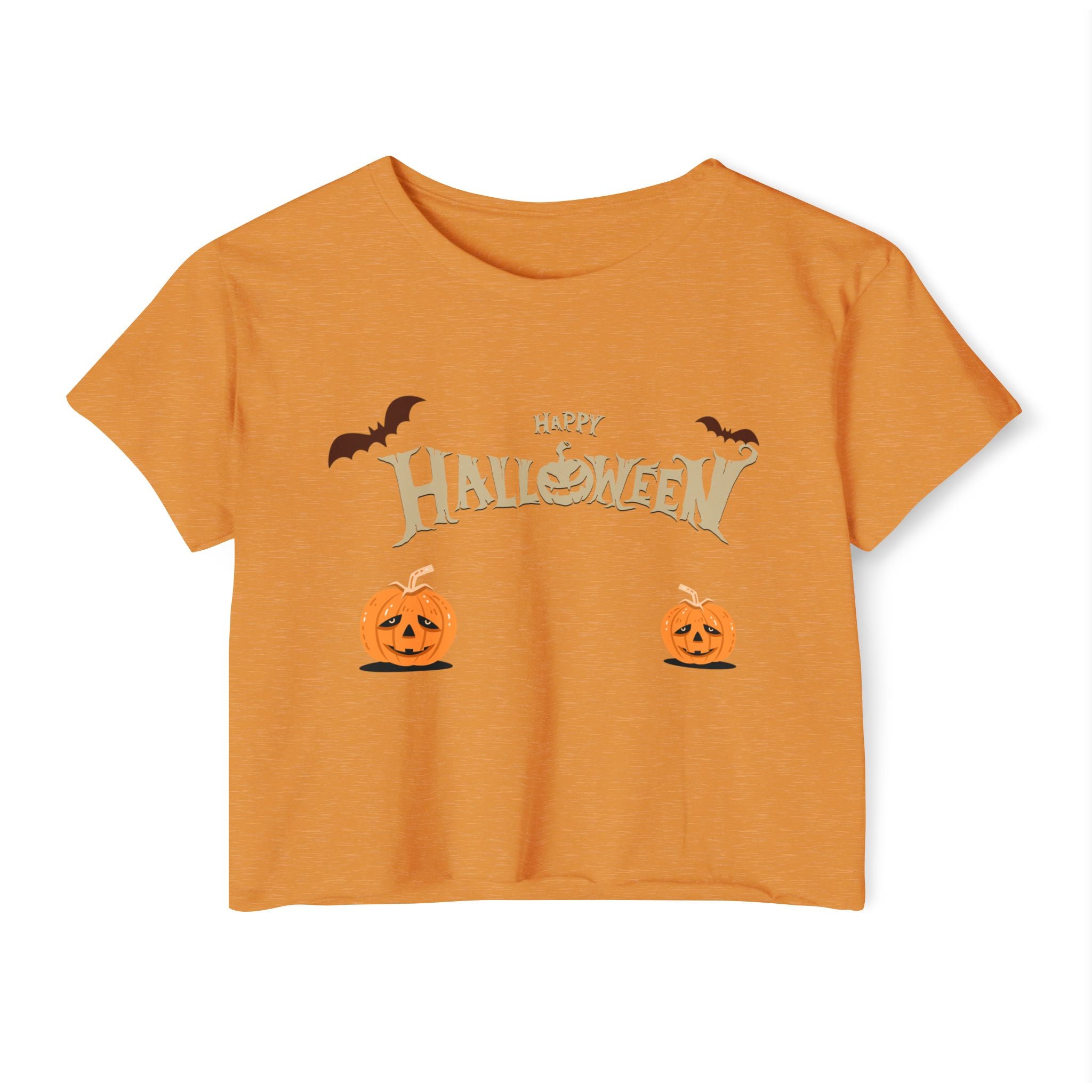 Happy Halloween with Cats | Women's Festival Crop Top