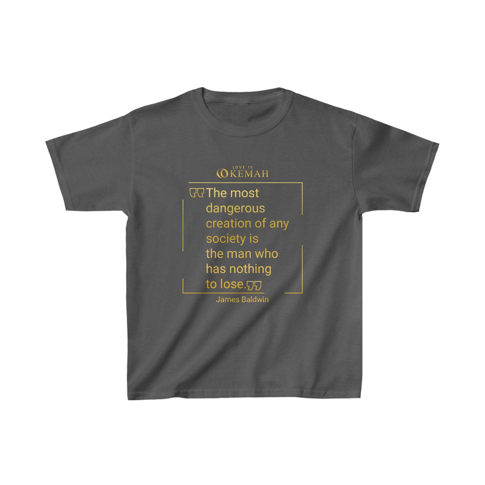 James Baldwin 1 | Kids Heavy Cotton Tee