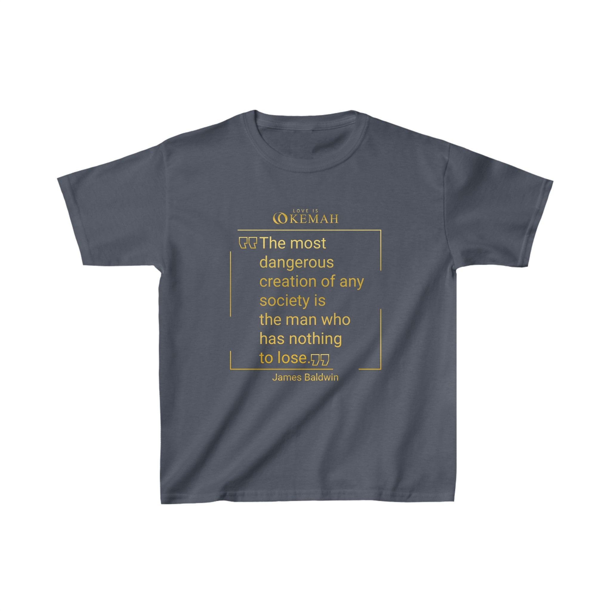 James Baldwin 1 | Kids Heavy Cotton Tee