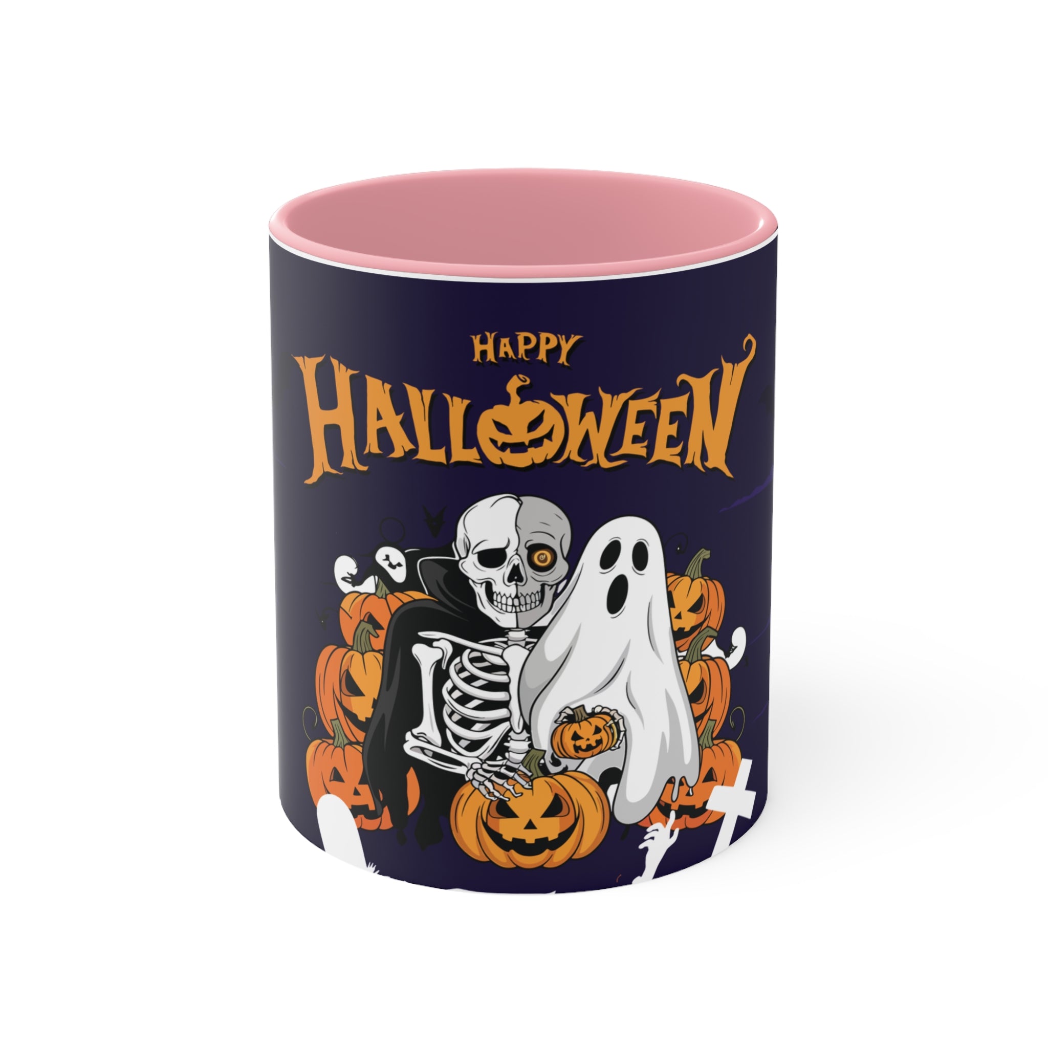 Halloween is Better with Skeleton | Accent Mugs