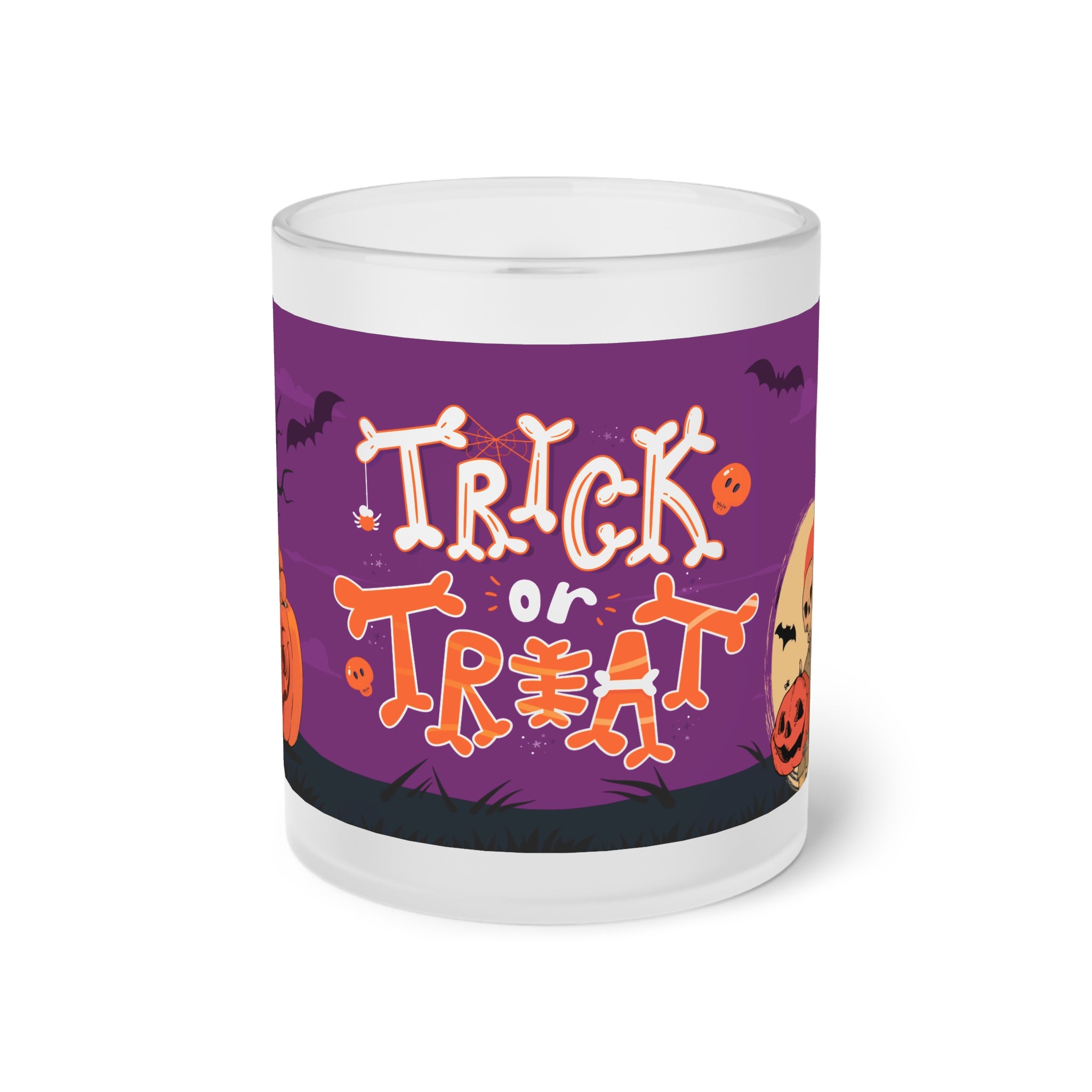 Trick or Treat | Frosted Glass Mug