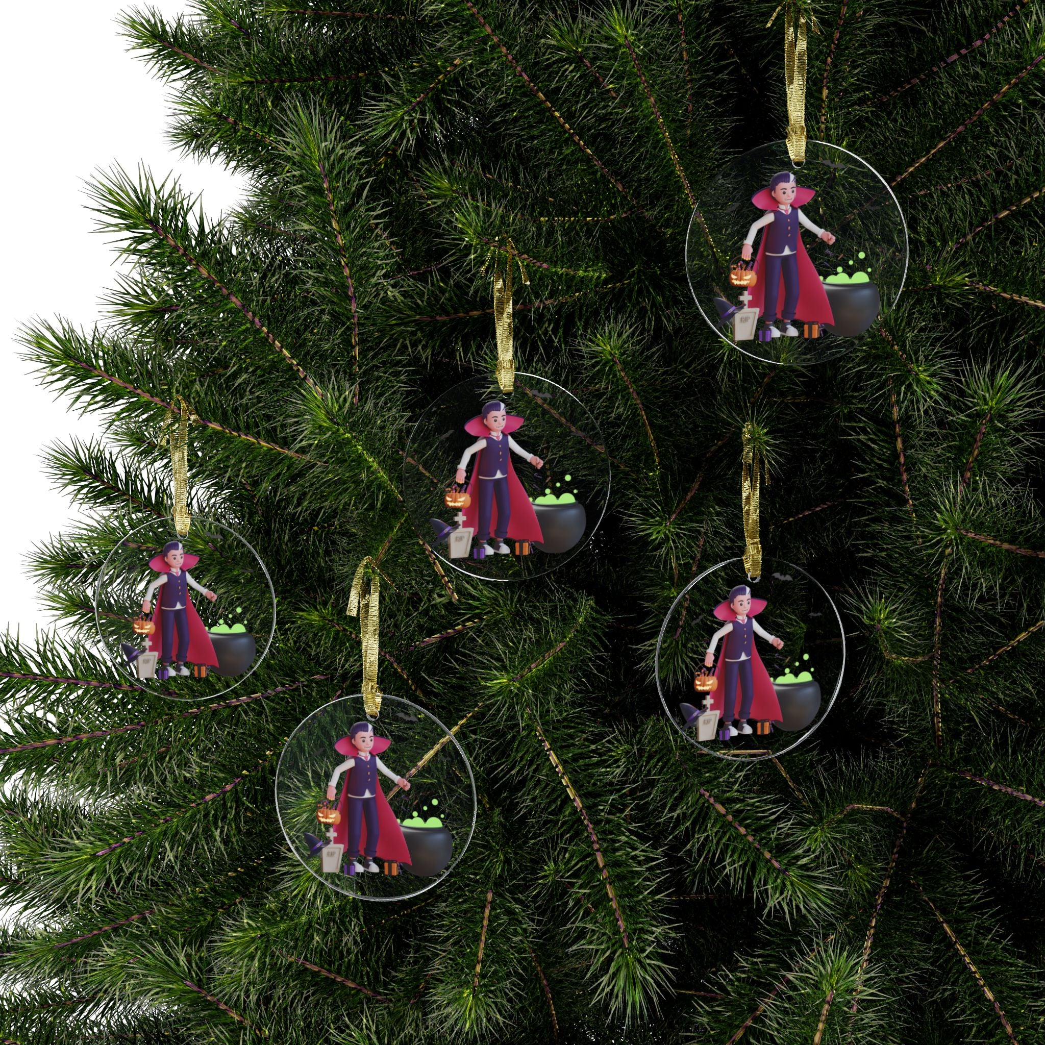 Halloween Vampire’s Potion and Candy | Acrylic Ornaments