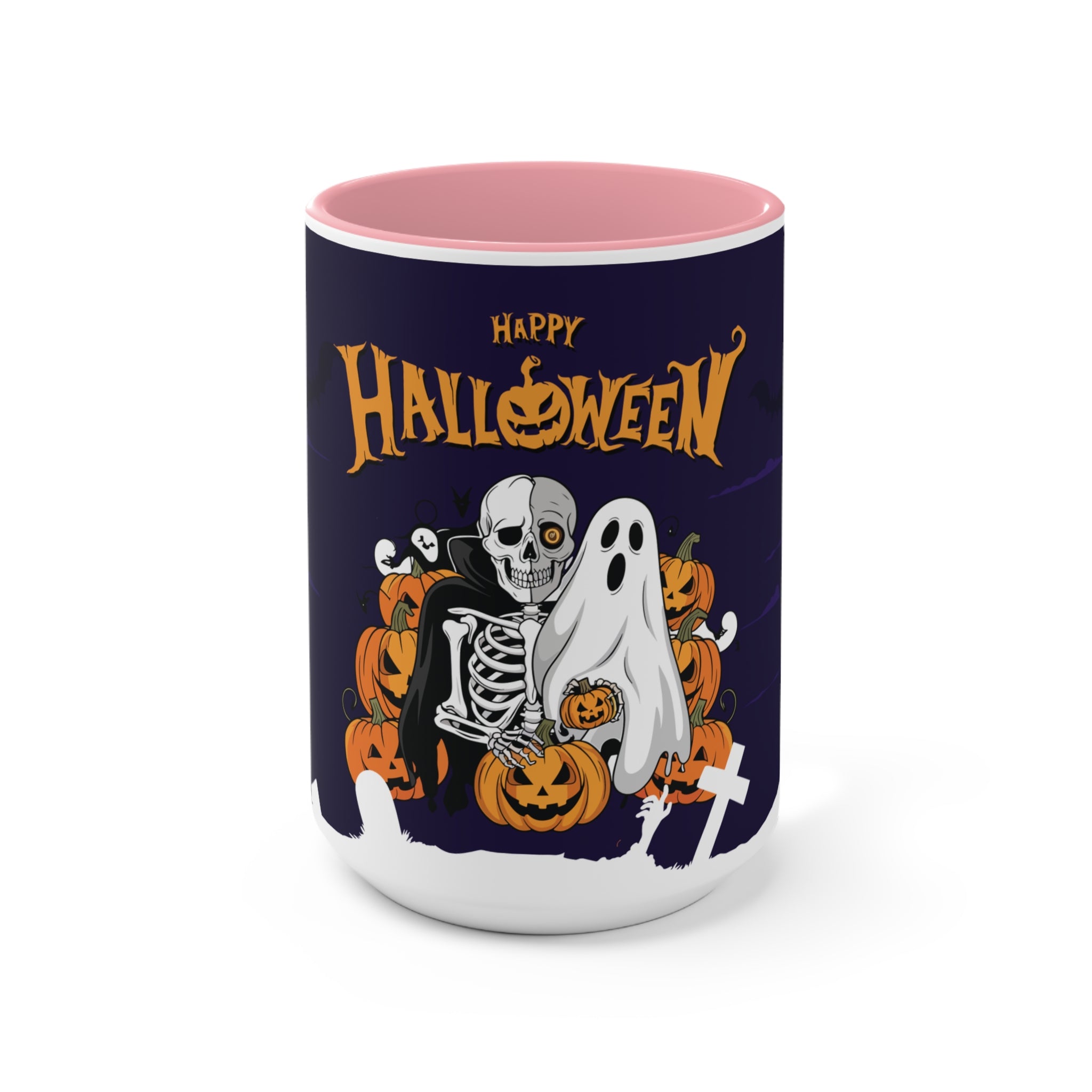 Halloween is Better with Skeleton | Accent Mugs