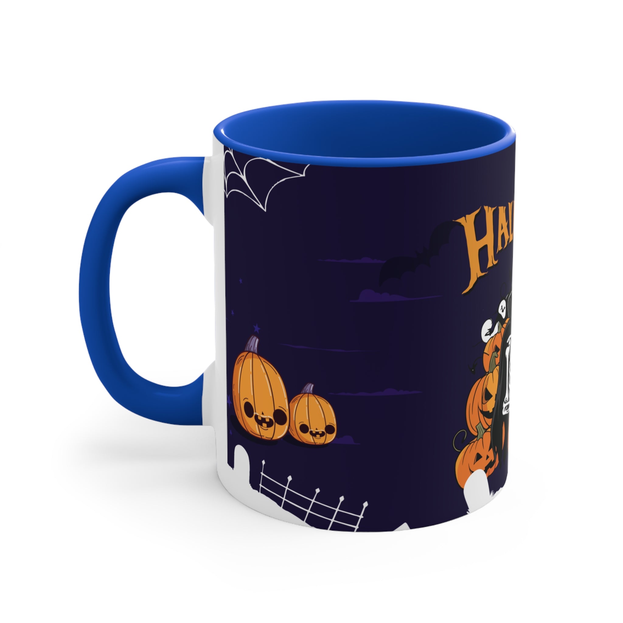 Halloween is Better with Skeleton | Colorful Accent Mugs