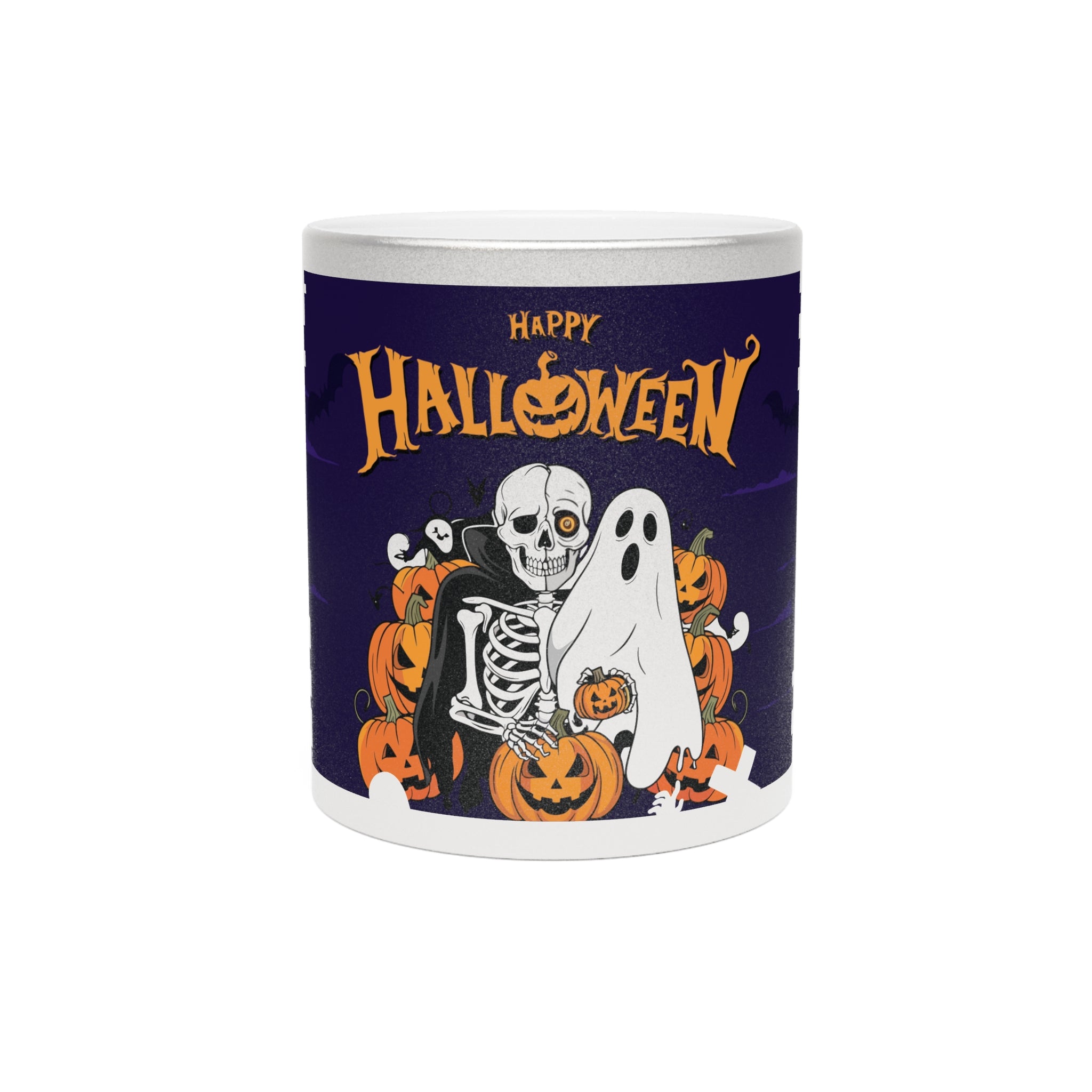 Halloween is Better with Skeleton | Metallic Mug
