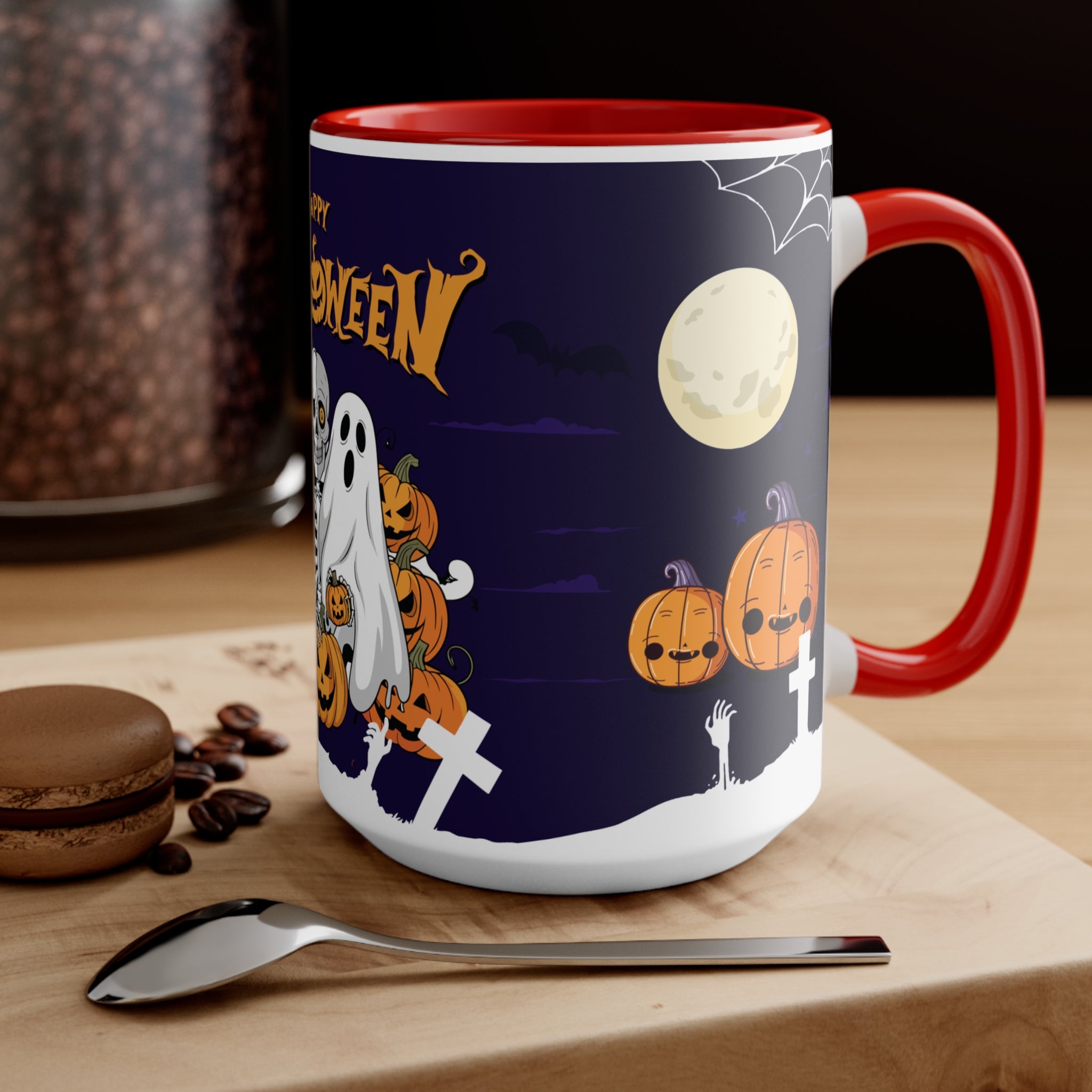 Halloween is Better with Skeleton | Accent Mugs
