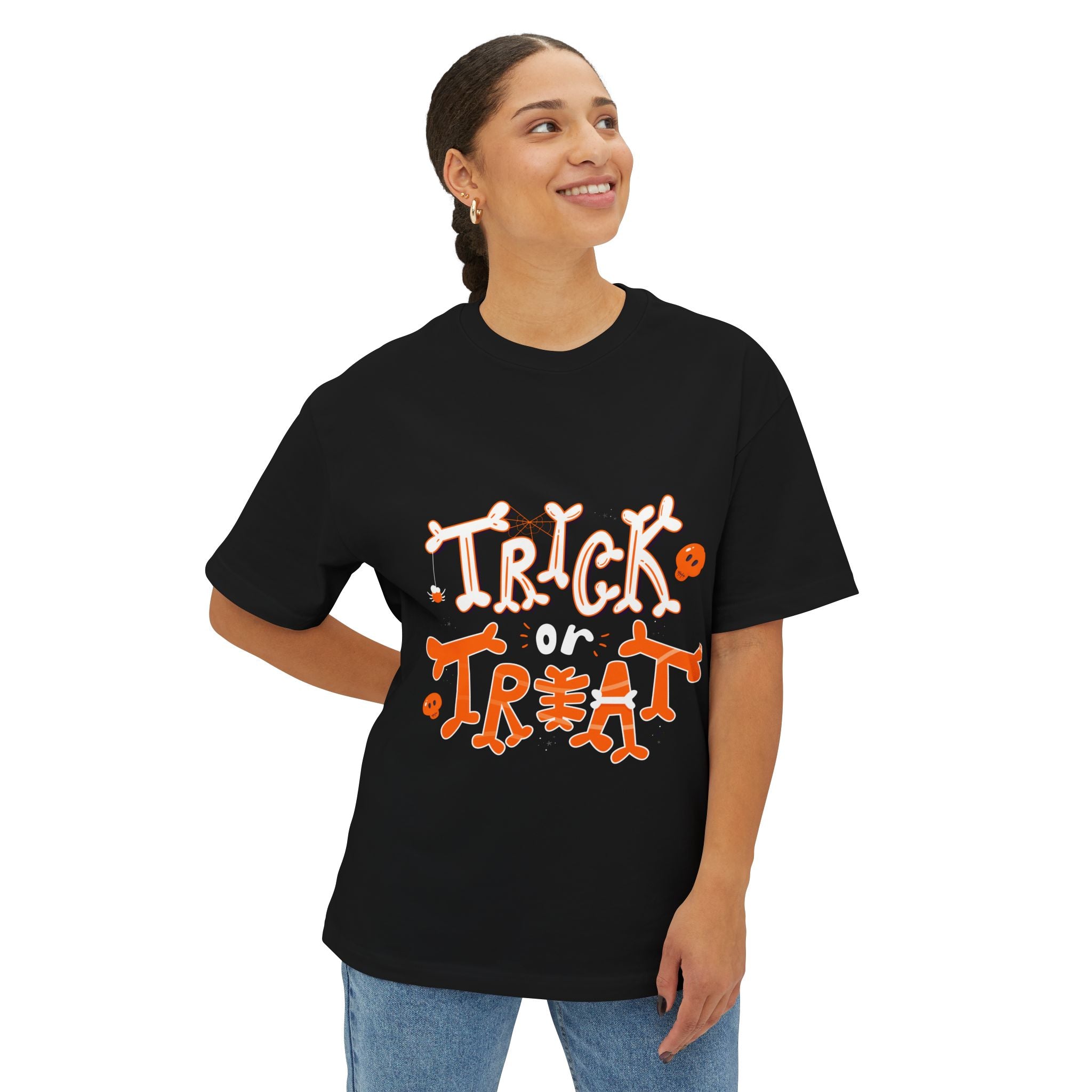 Trick or Treat | Unisex Oversized Boxy Tee
