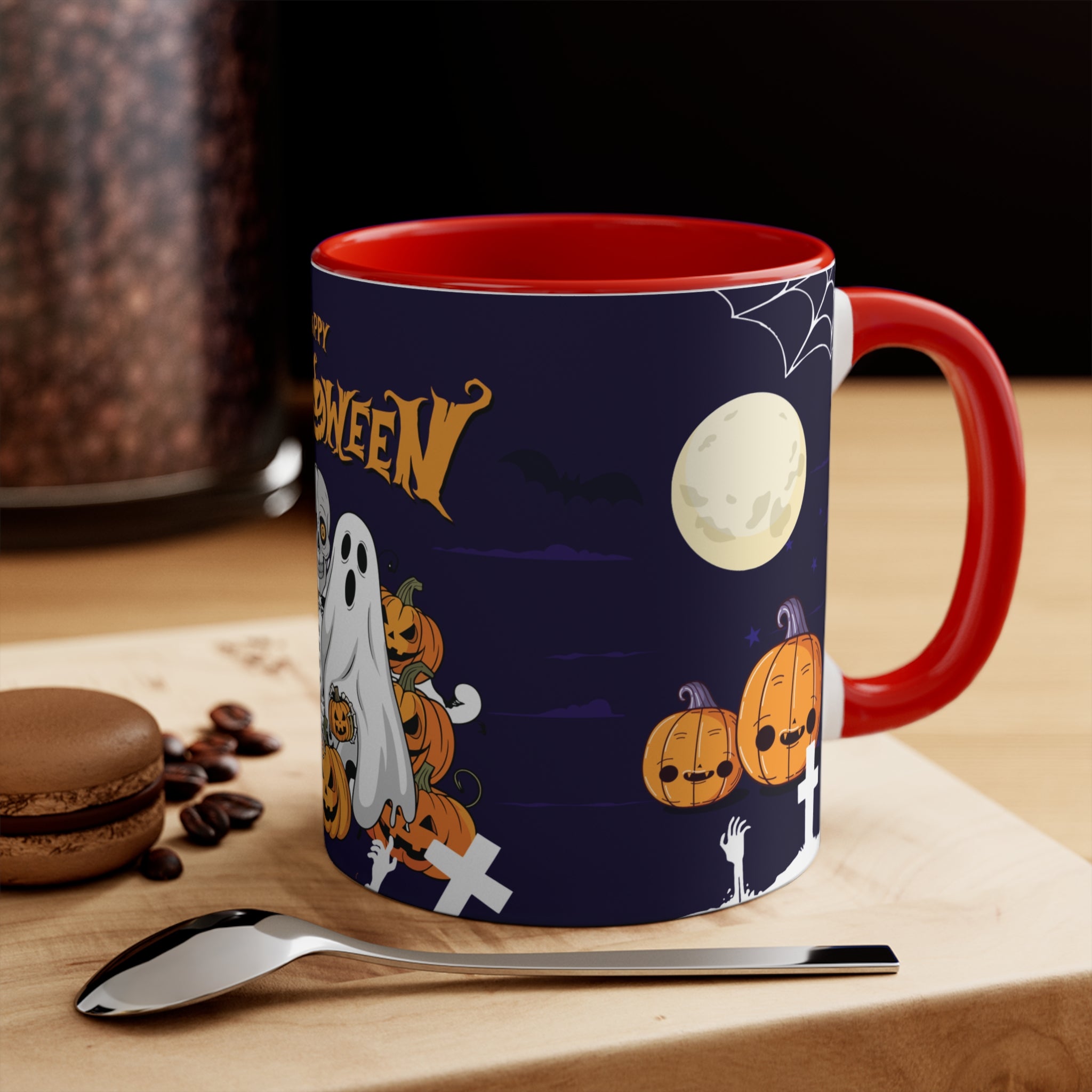 Halloween is Better with Skeleton | Accent Mugs