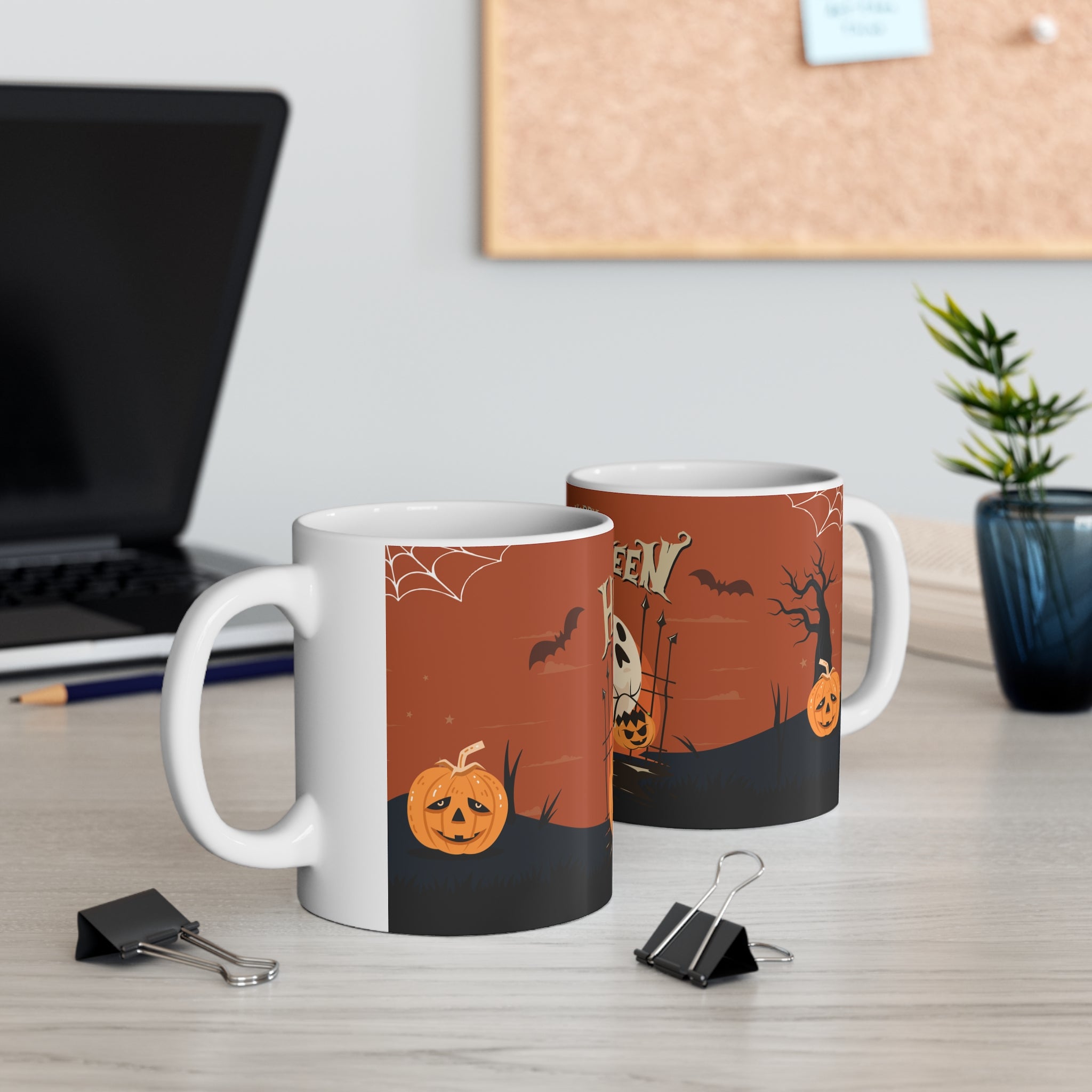 Happy Halloween with Pumpkin | Mug