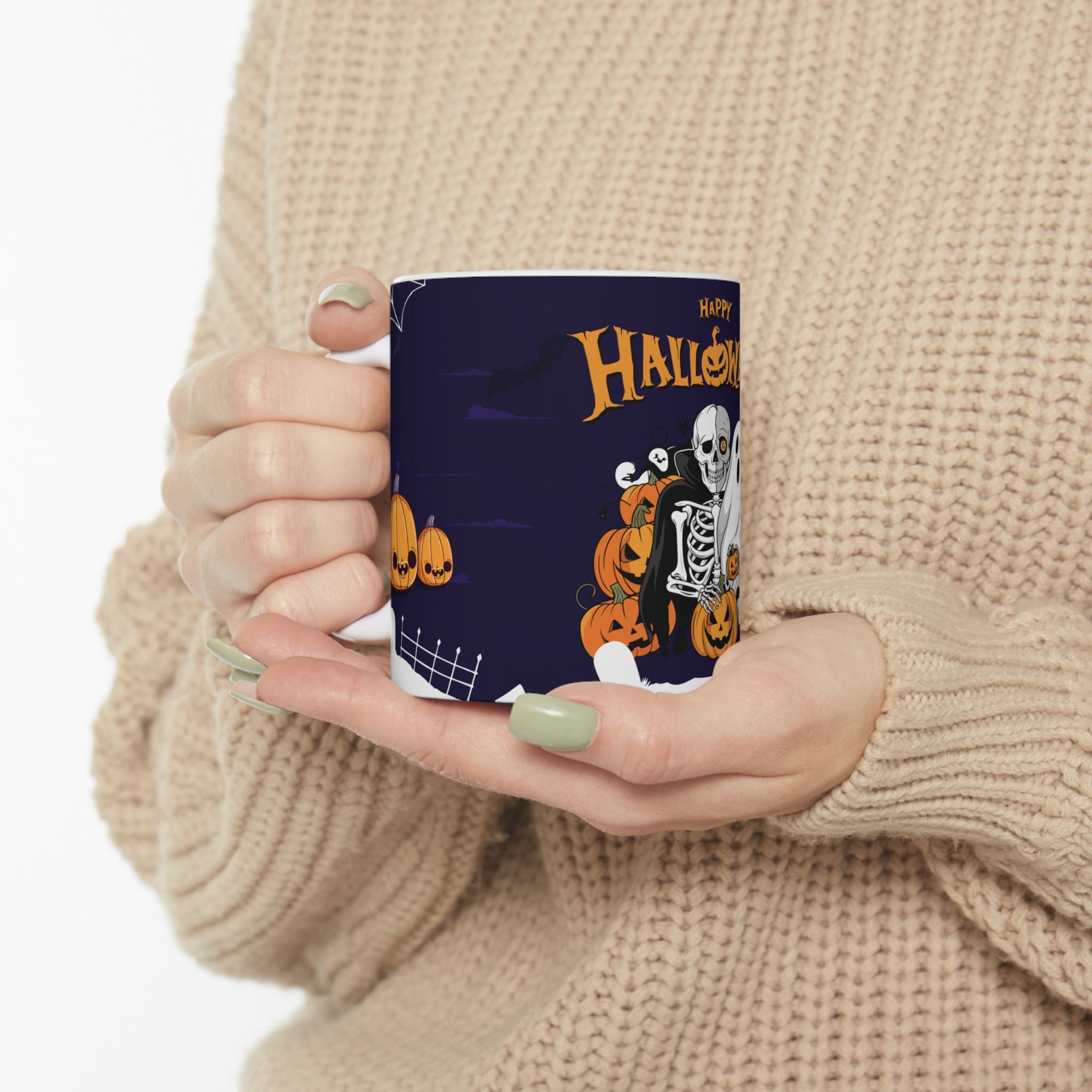 Halloween is Better with Skeleton | Ceramic Mug