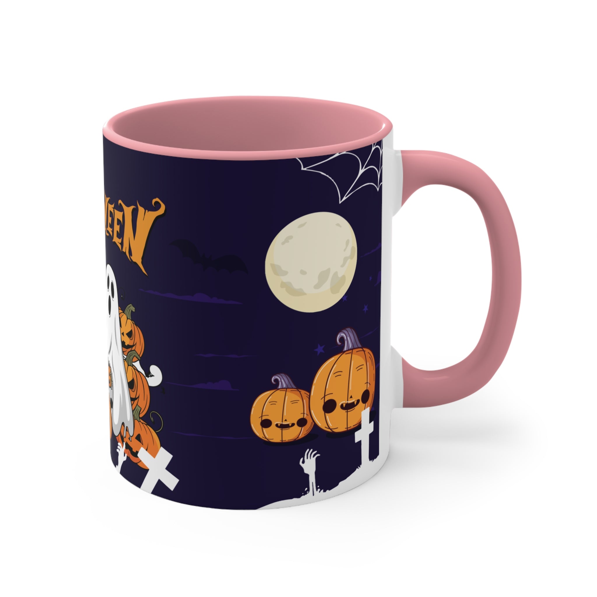 Halloween is Better with Skeleton | Colorful Accent Mugs