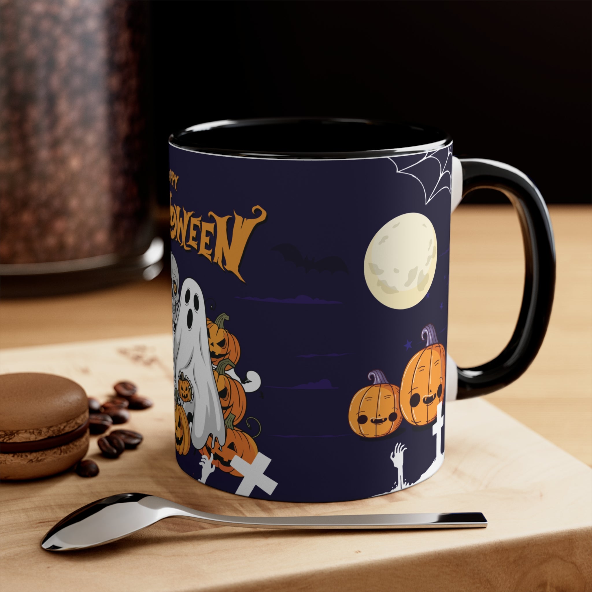 Halloween is Better with Skeleton | Accent Mugs
