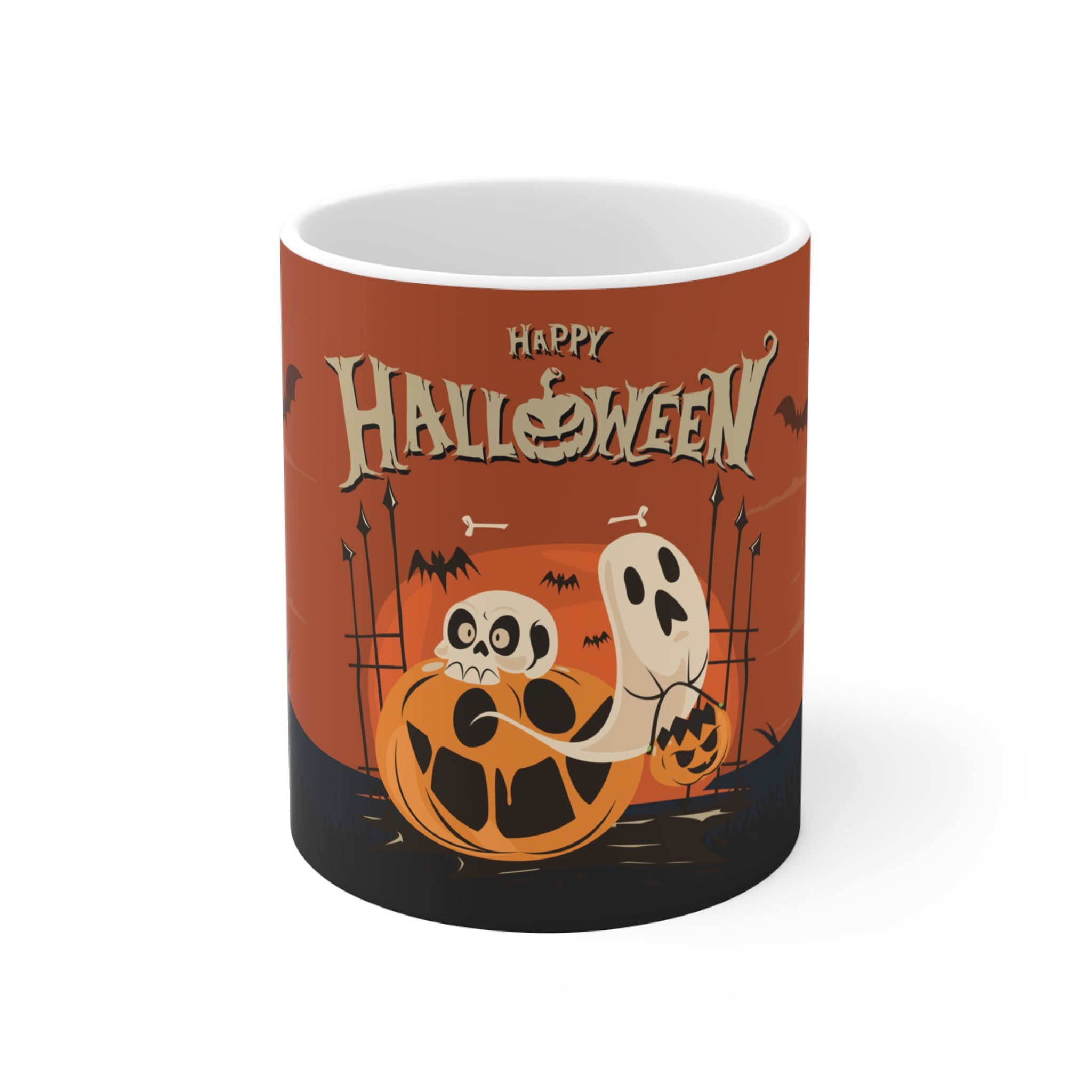 Happy Halloween with Pumpkin | Mug