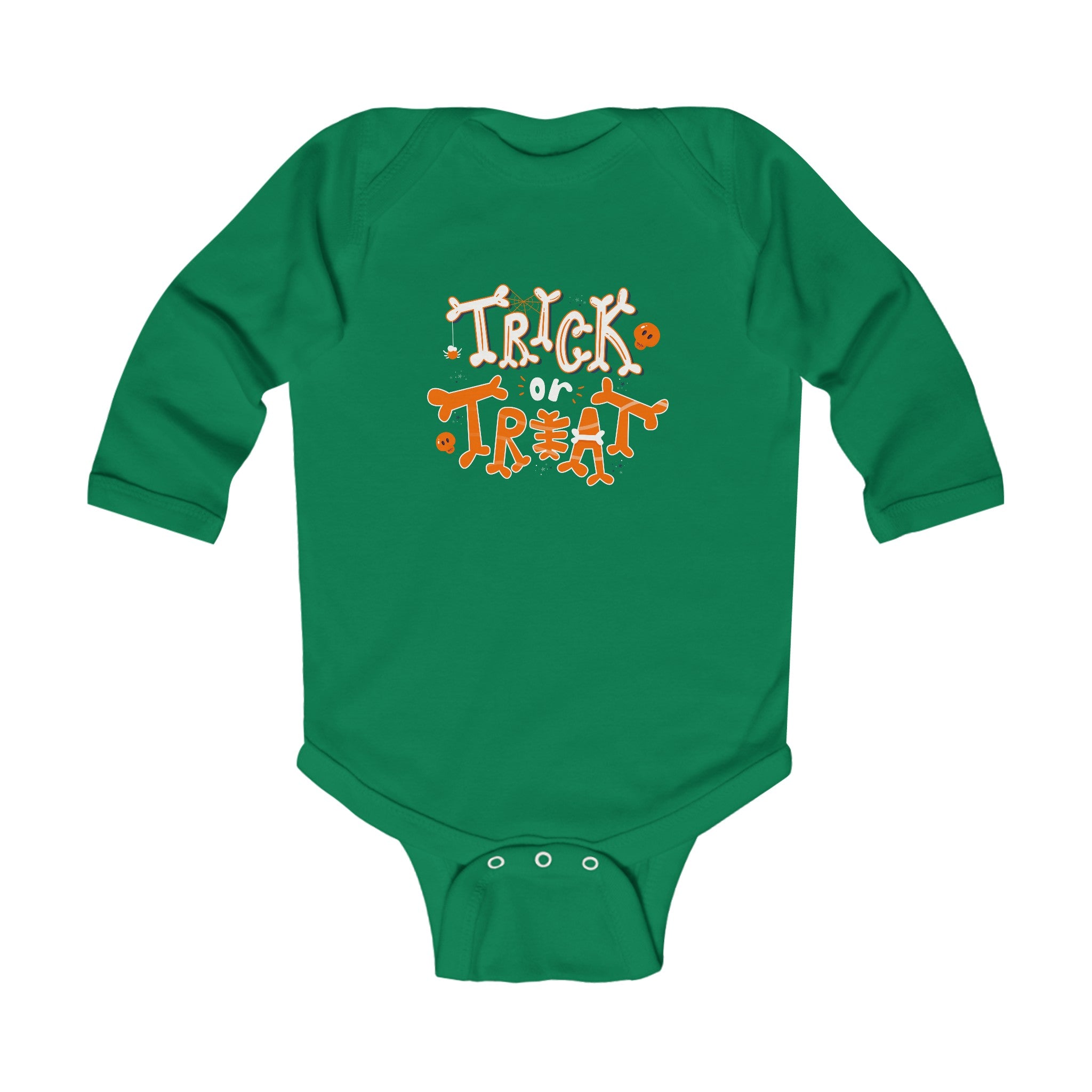 Halloween Trick or Treat with Cats | Infant Long Sleeve Bodysuit