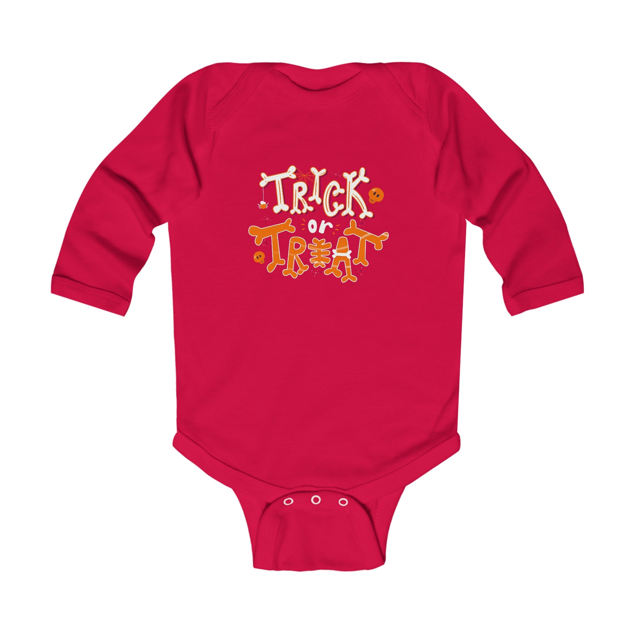 Halloween Trick or Treat with Cats | Infant Long Sleeve Bodysuit