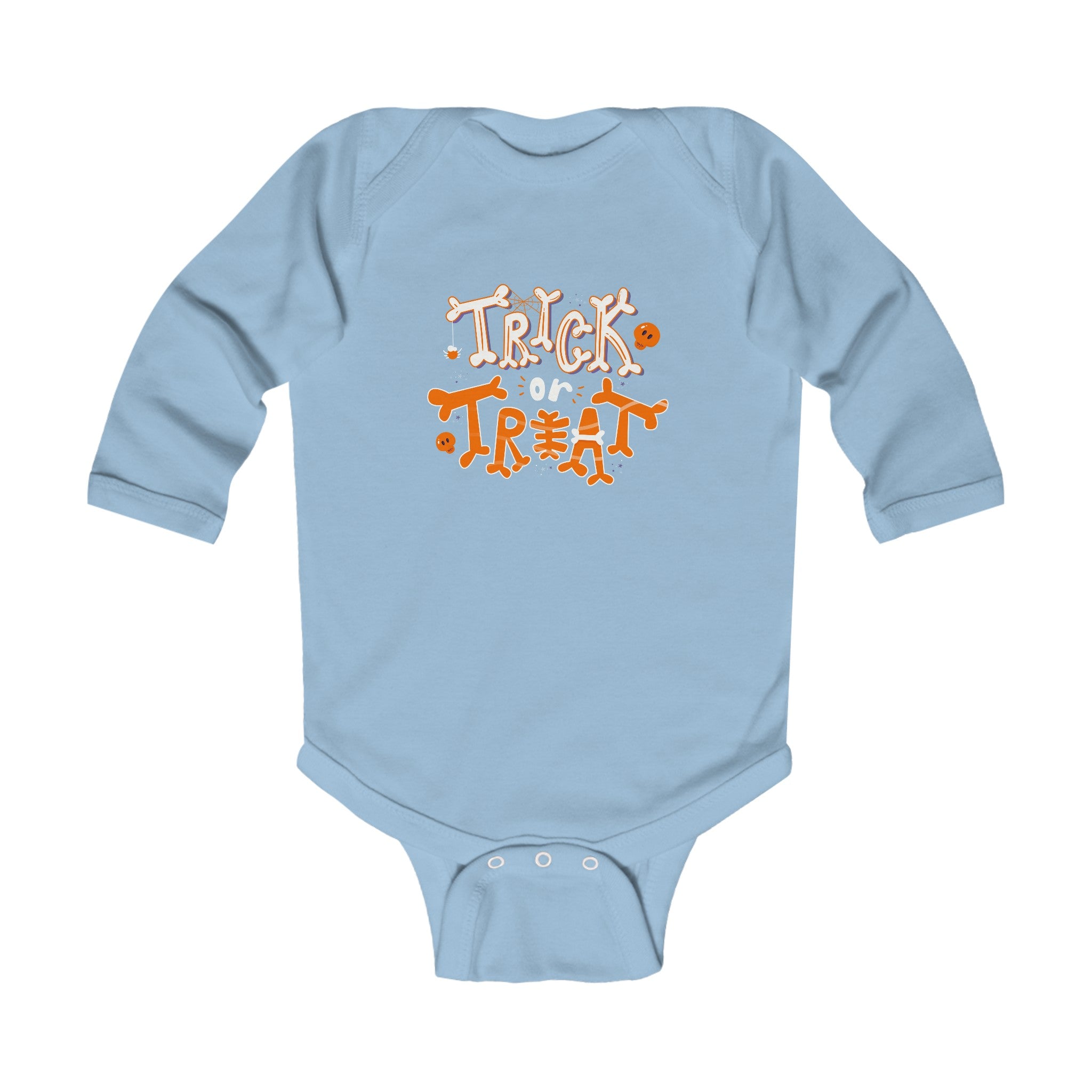 Halloween Trick or Treat with Cats | Infant Long Sleeve Bodysuit