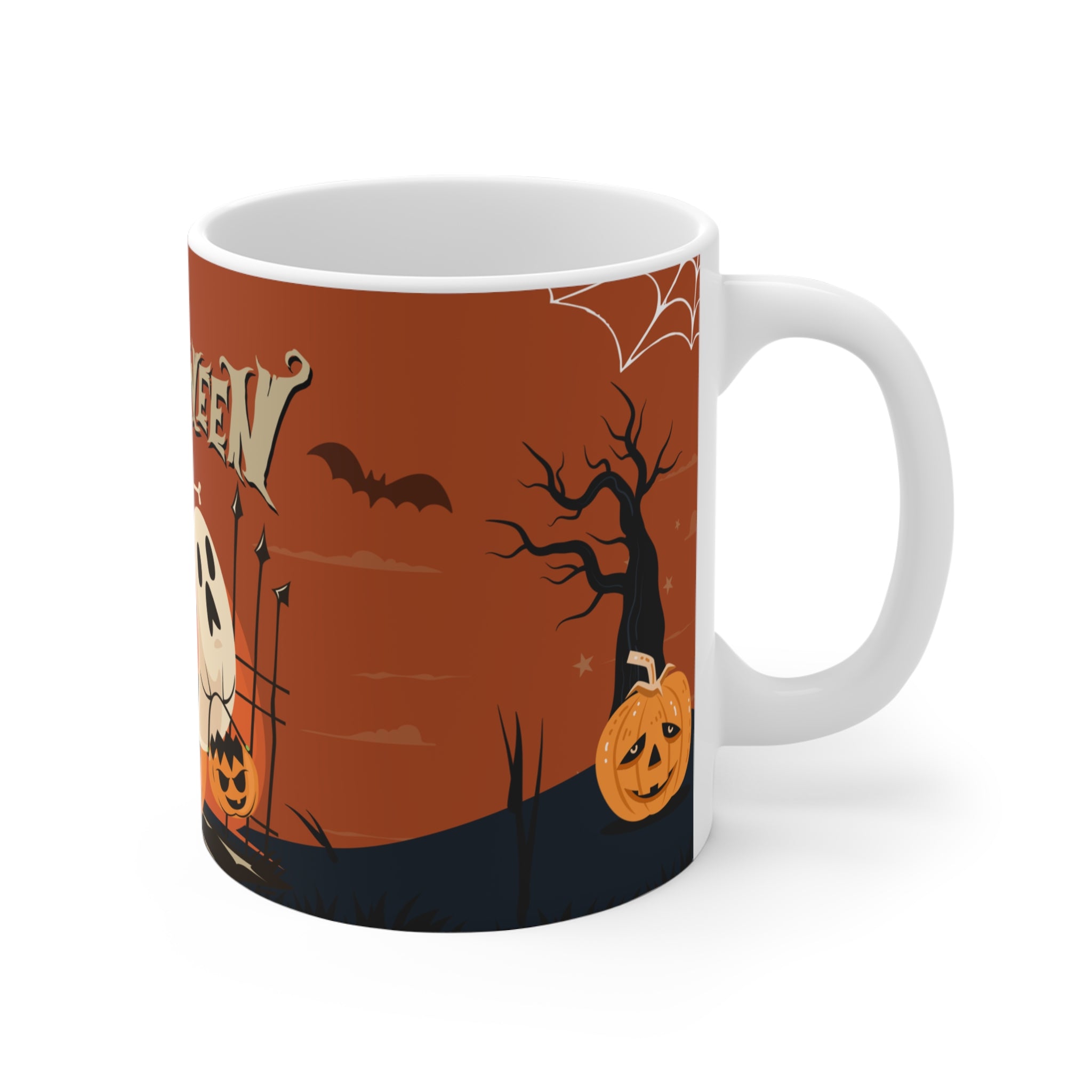 Happy Halloween with Pumpkin | Ceramic Mug