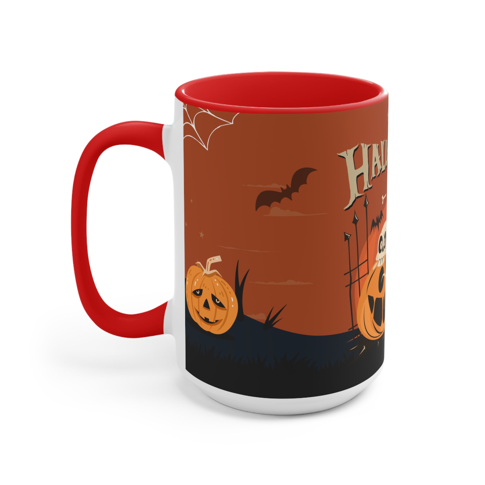 Happy Halloween with Pumpkin | Accent Mugs