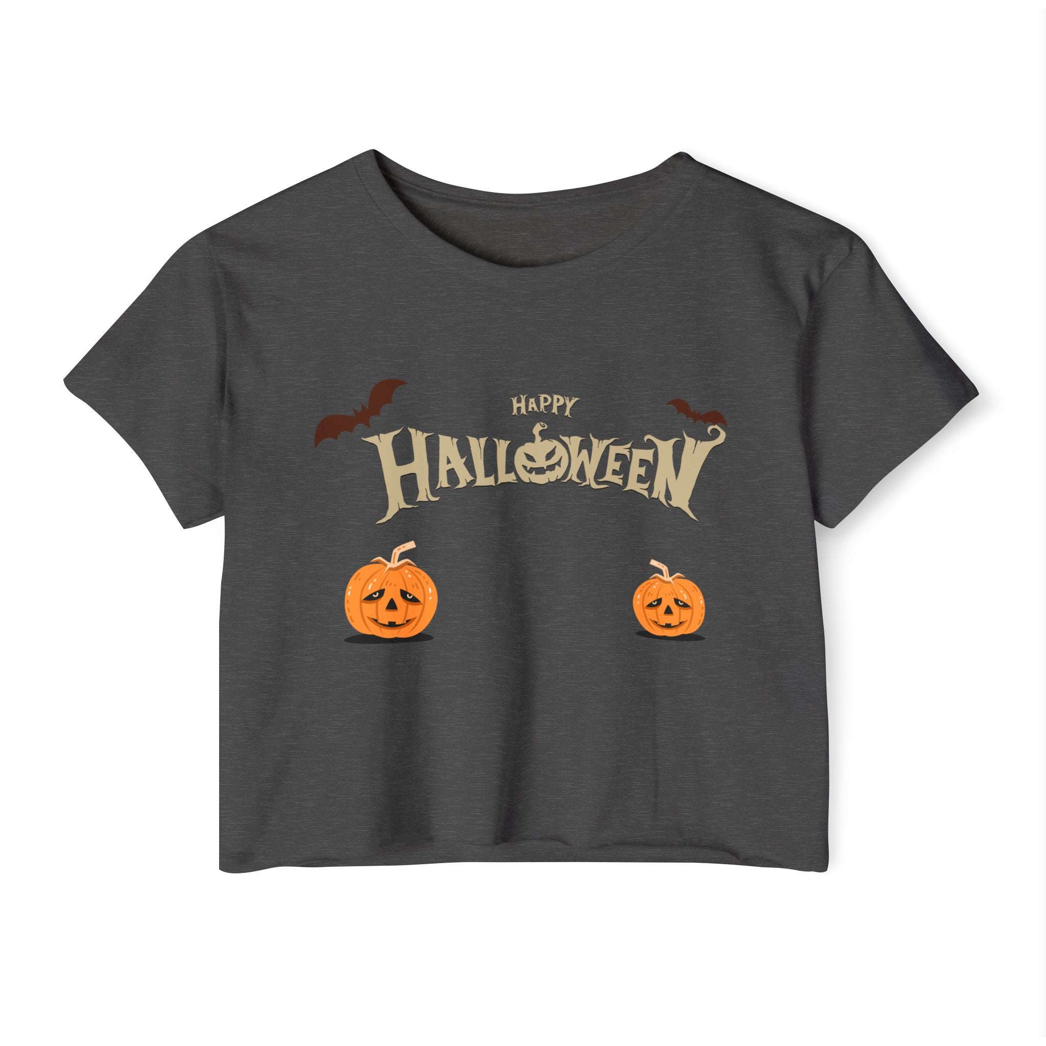 Happy Halloween with Cats | Women's Festival Crop Top