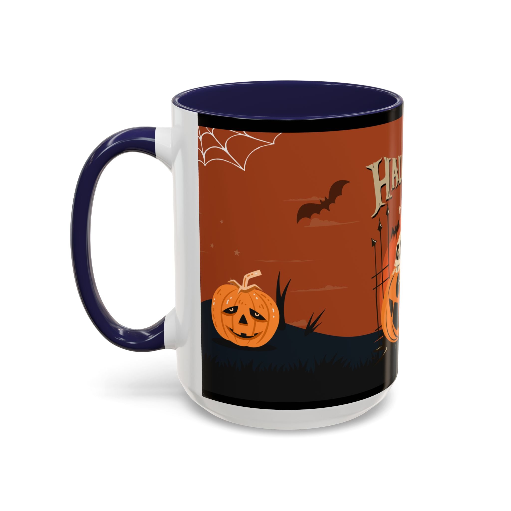 Happy Halloween with Pumpkin | Accent Coffee Mug