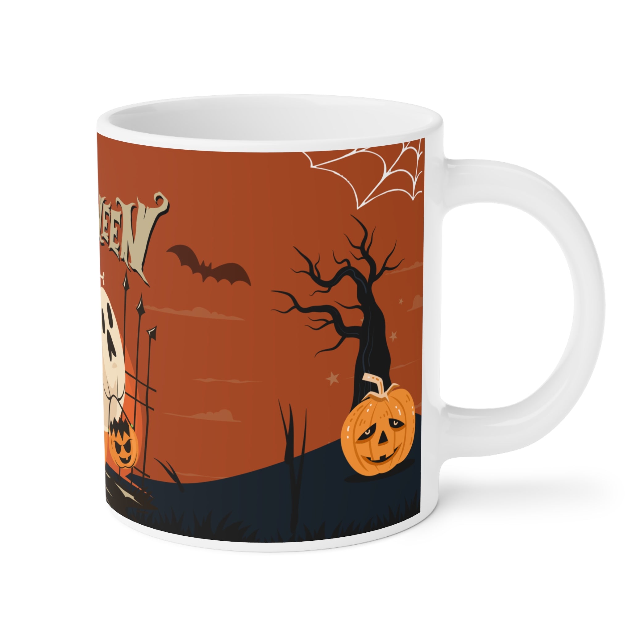 Happy Halloween with Pumpkin | Ceramic Mugs