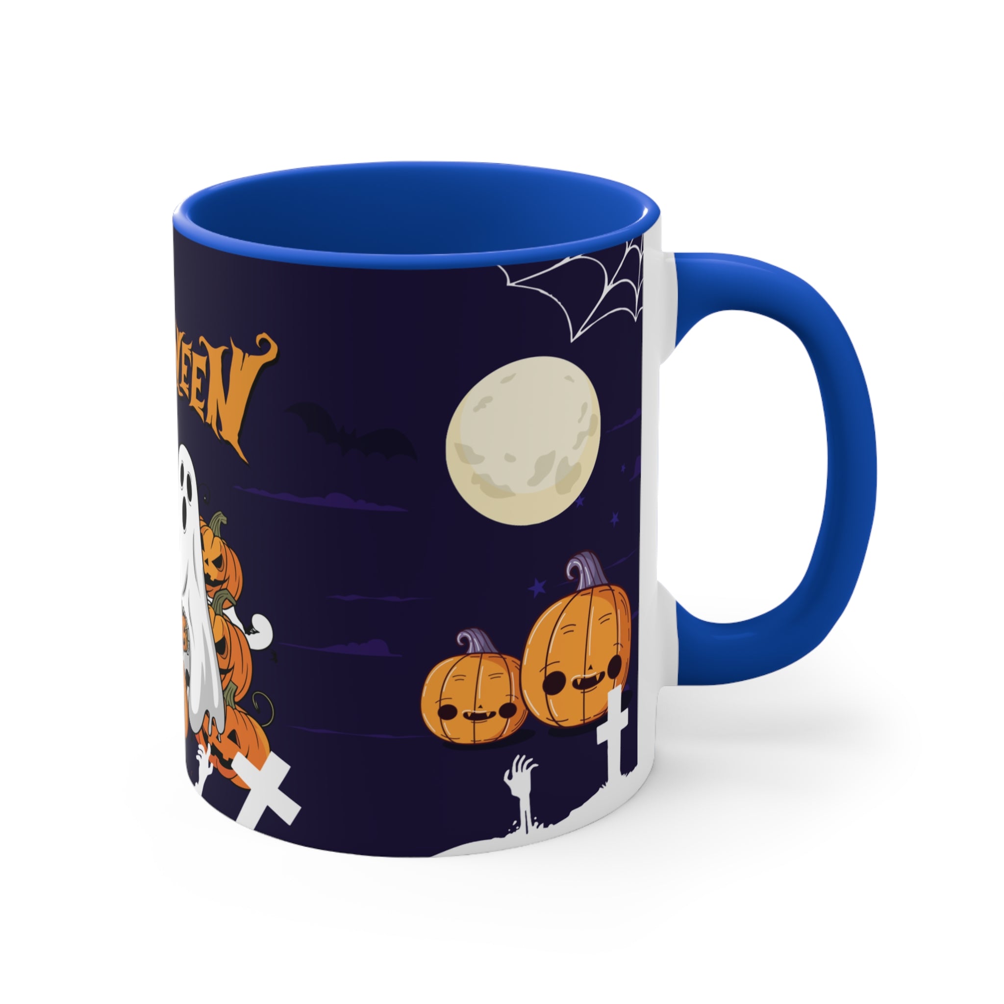 Halloween is Better with Skeleton | Colorful Accent Mugs
