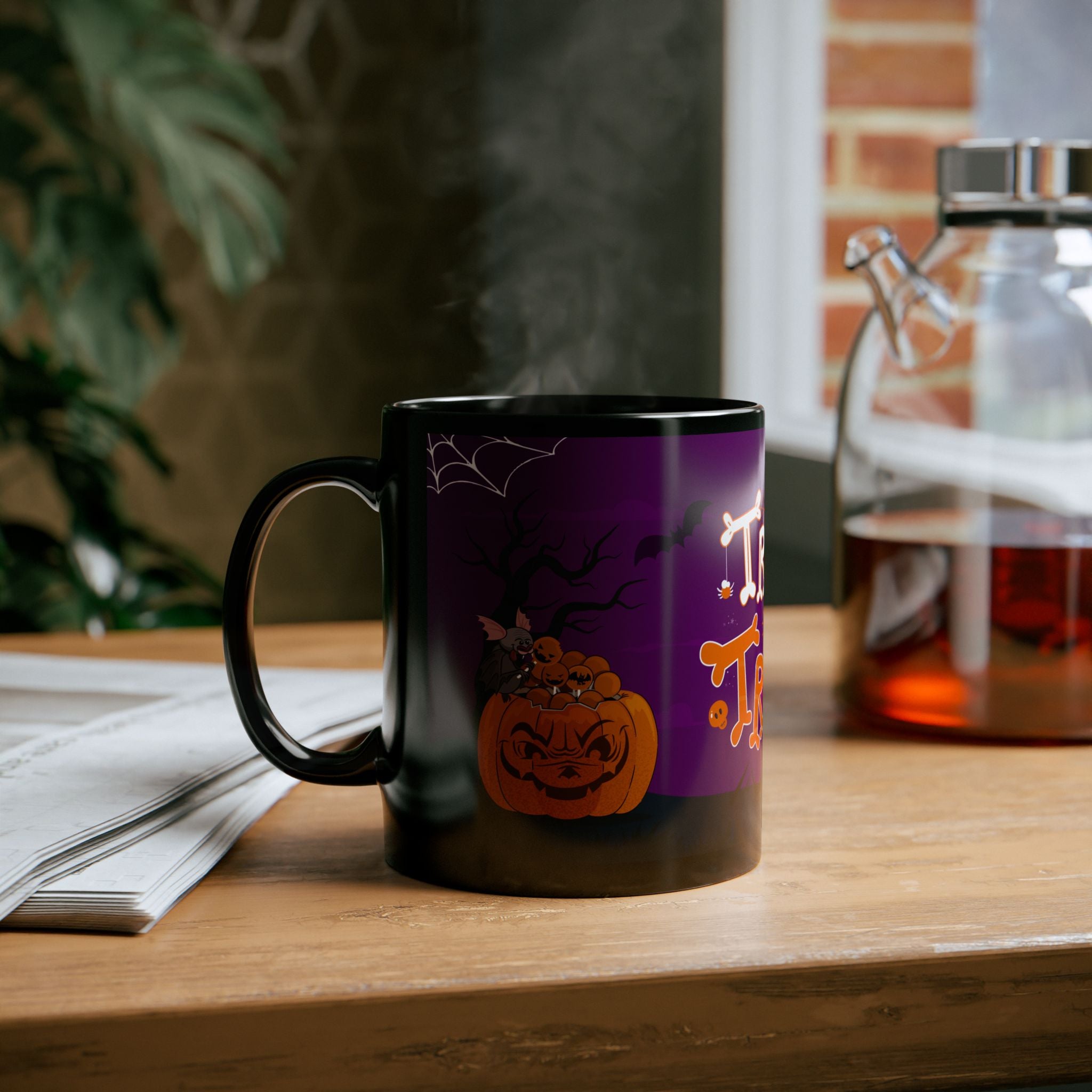 Trick or Treat | Black Mug