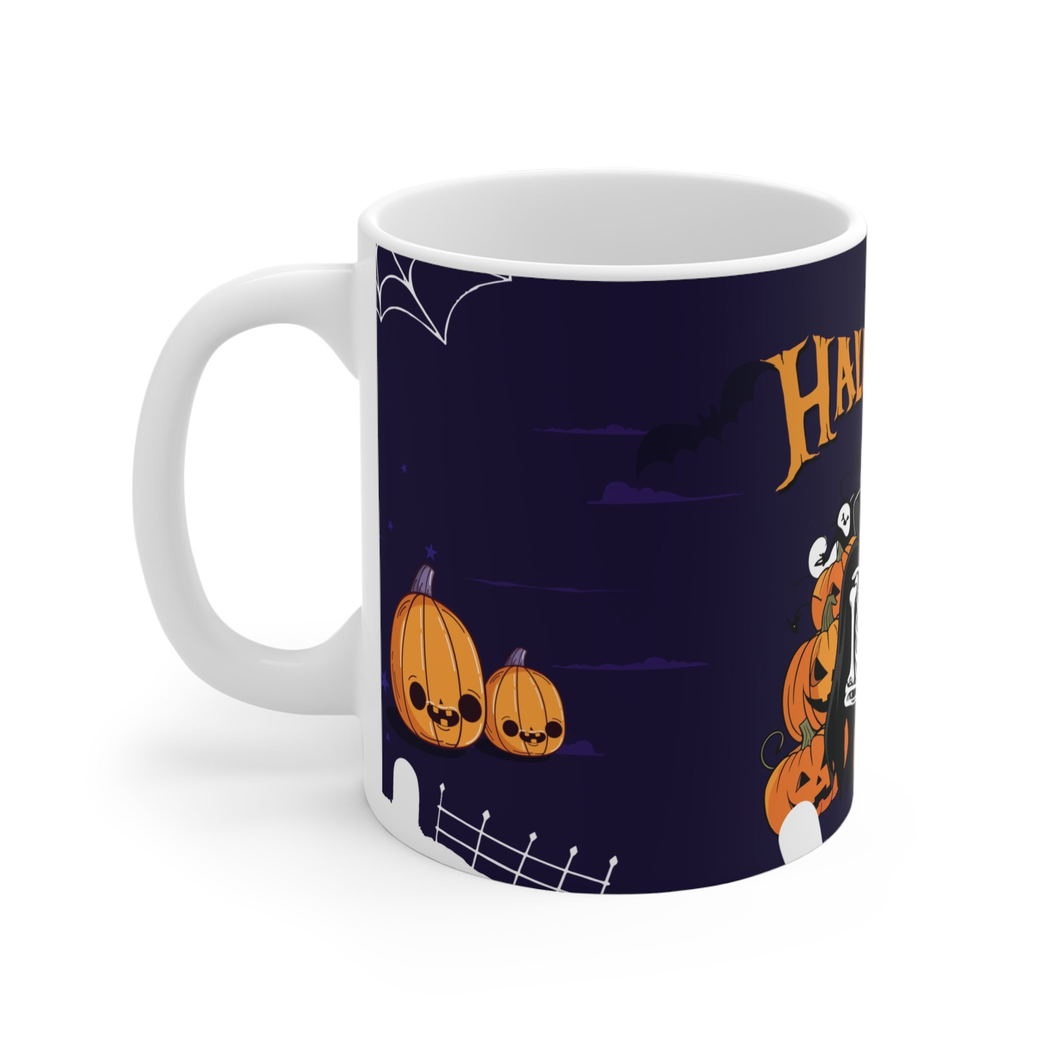 Halloween is Better with Skeleton | Ceramic Mugs