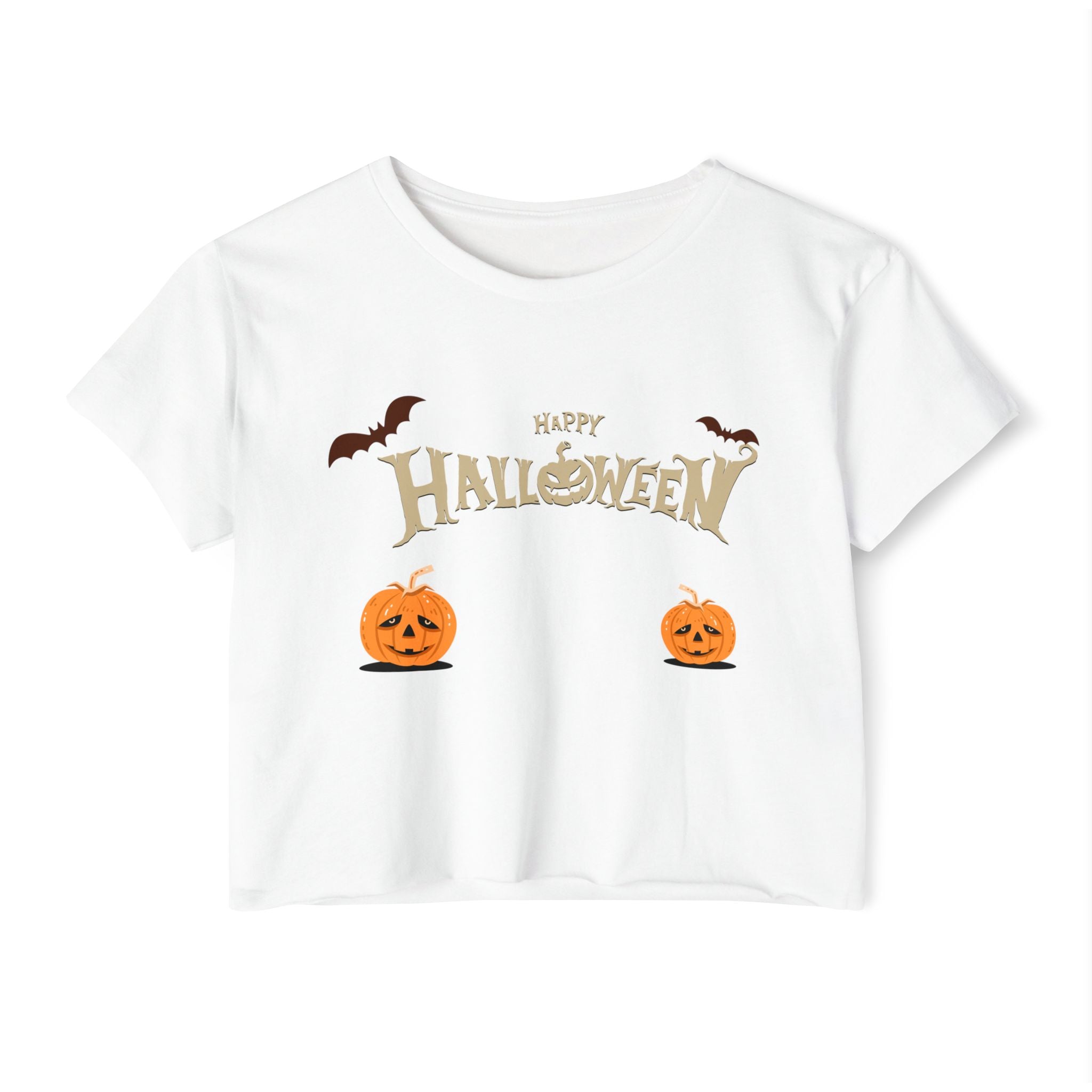 Happy Halloween with Cats | Women's Festival Crop Top